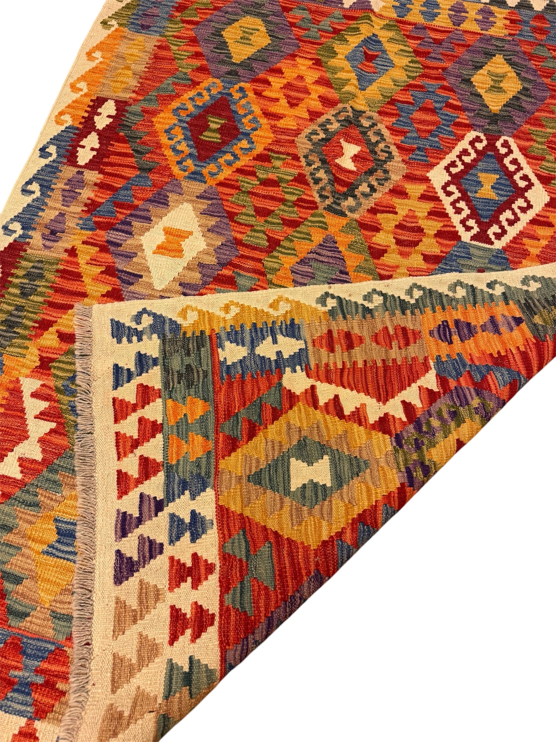 AFGHAANSE KELIM 129 X 185 CM