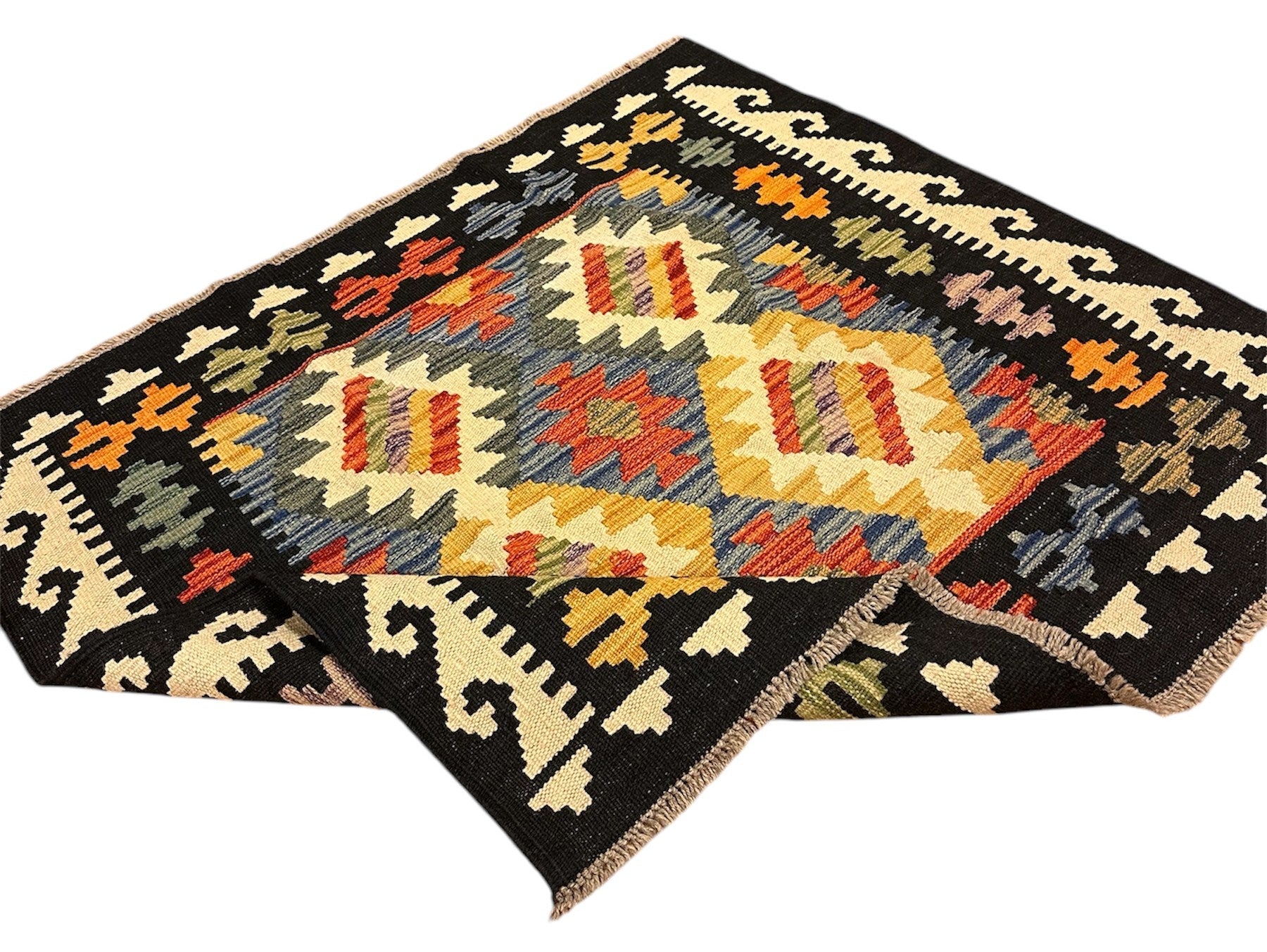 AFGHAANSE KELIM 94 X 104 CM