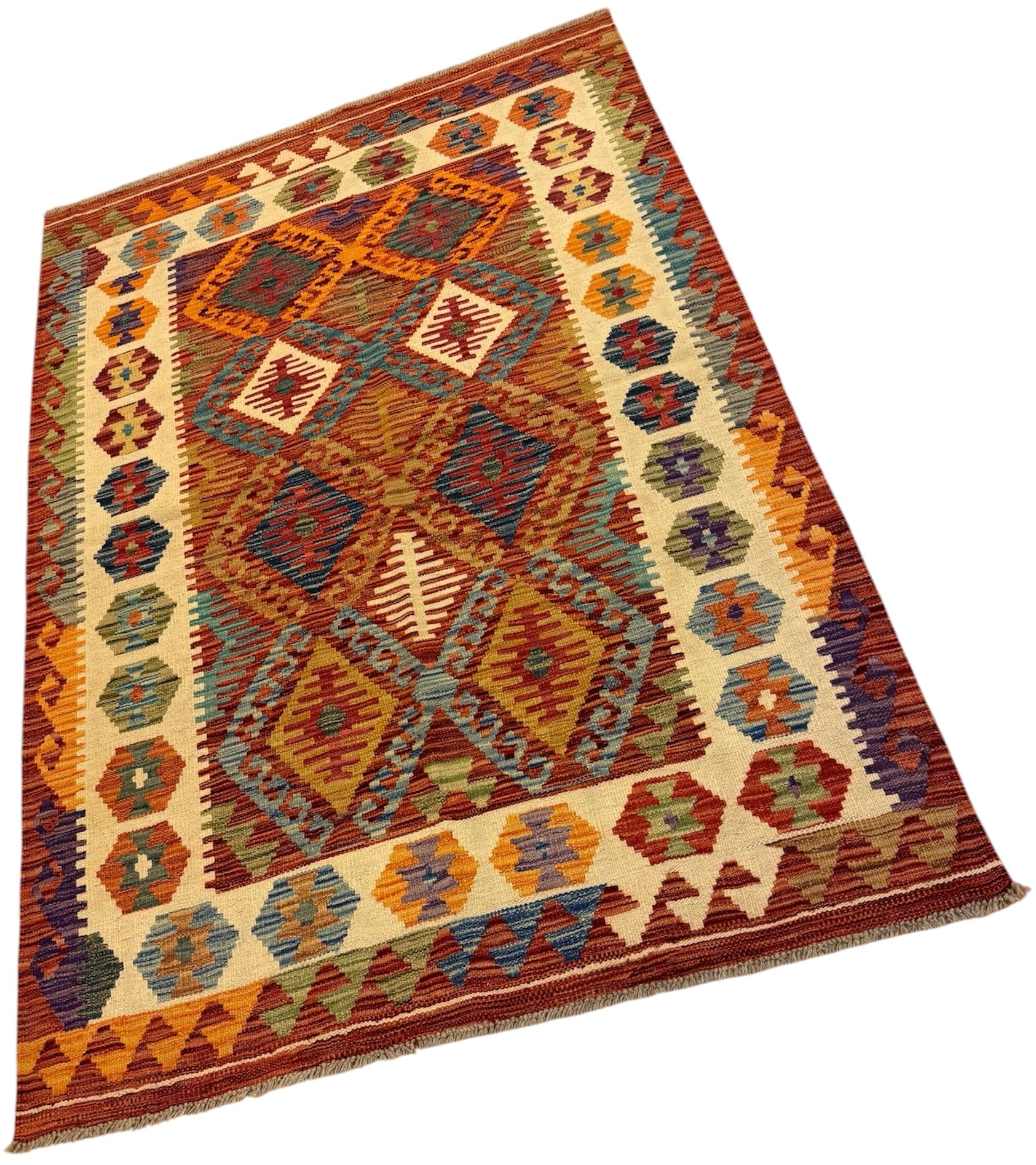 AFGHAANSE KELIM 126 X 181 CM