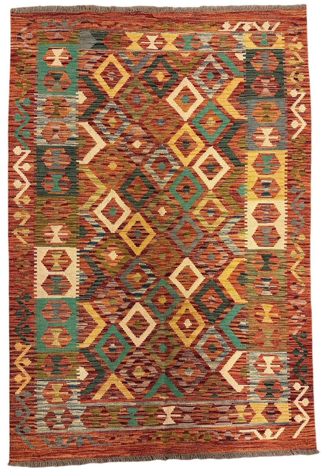 AFGHAANSE KELIM 131 X 191 CM