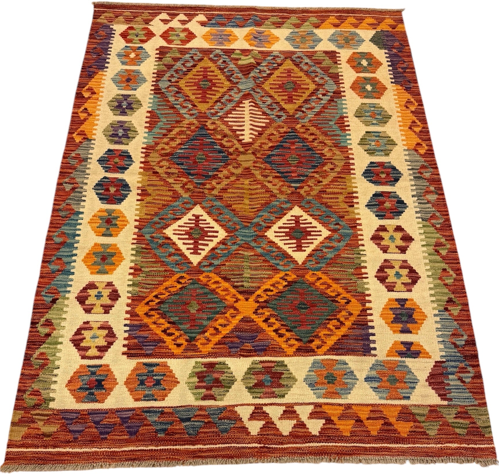 AFGHAANSE KELIM 126 X 181 CM