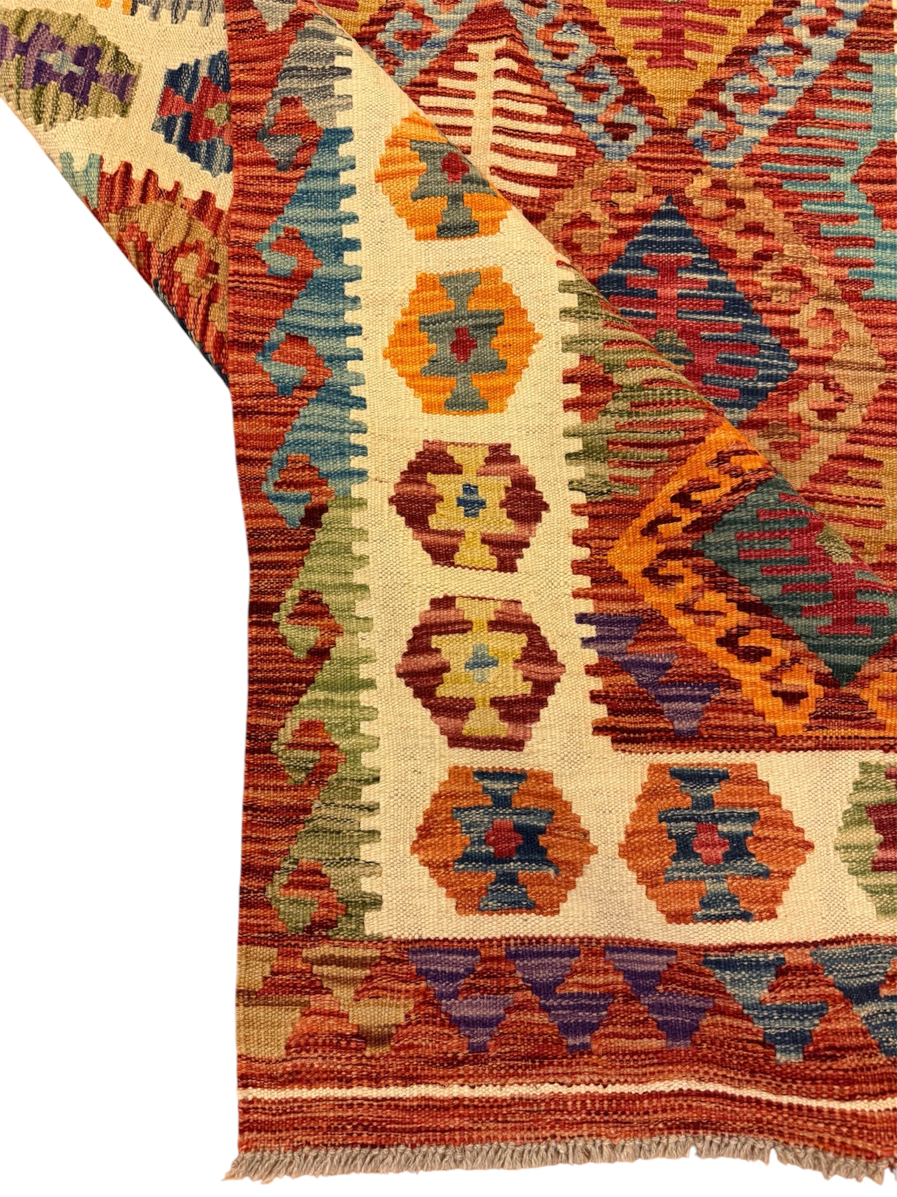 AFGHAANSE KELIM 126 X 181 CM