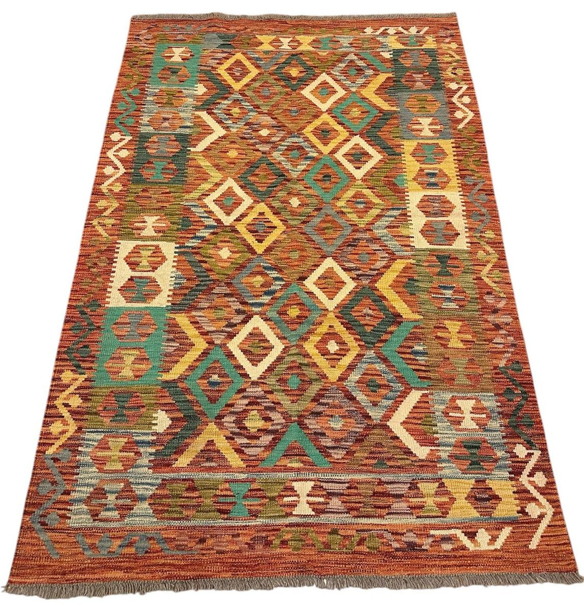 AFGHAANSE KELIM 131 X 191 CM