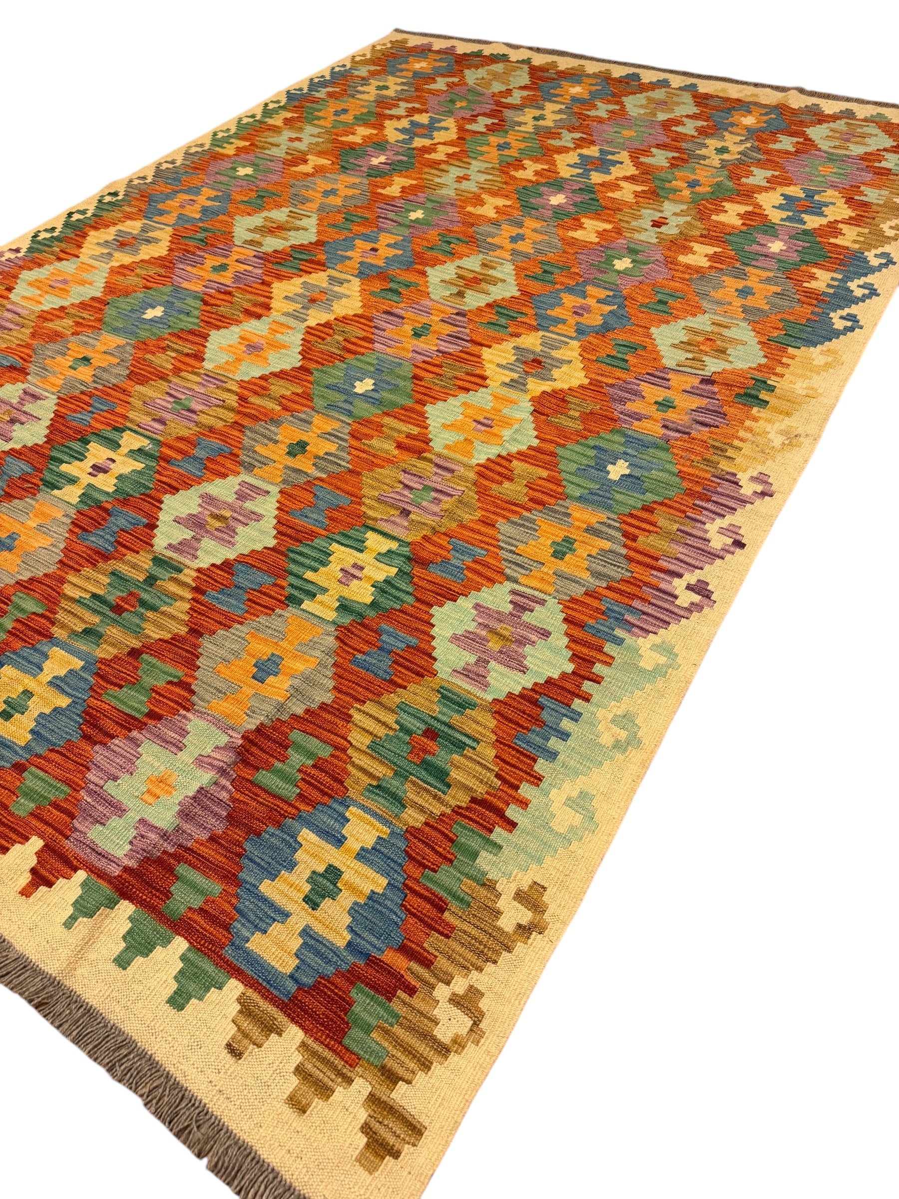 AFGHAANSE KELIM 192 X 289 CM