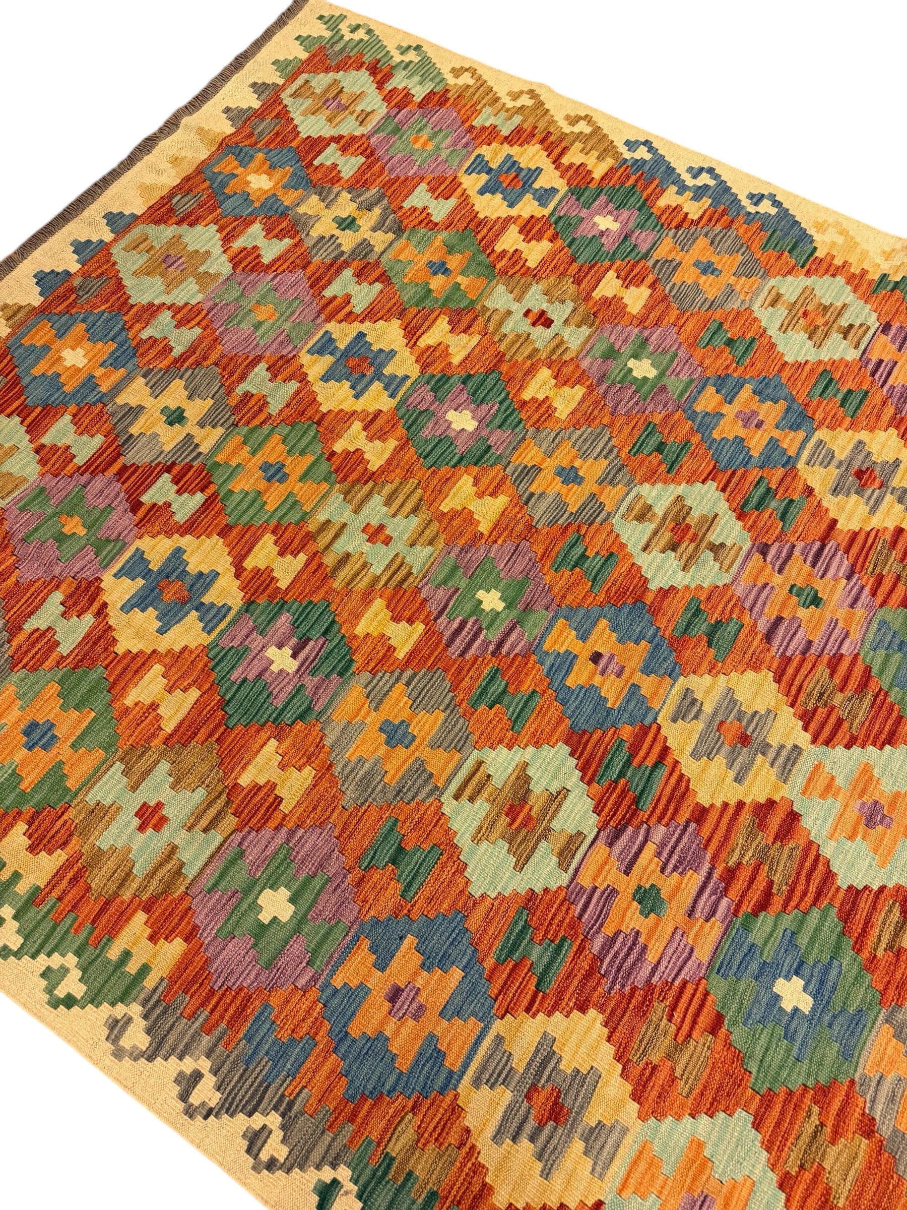 AFGHAANSE KELIM 192 X 289 CM