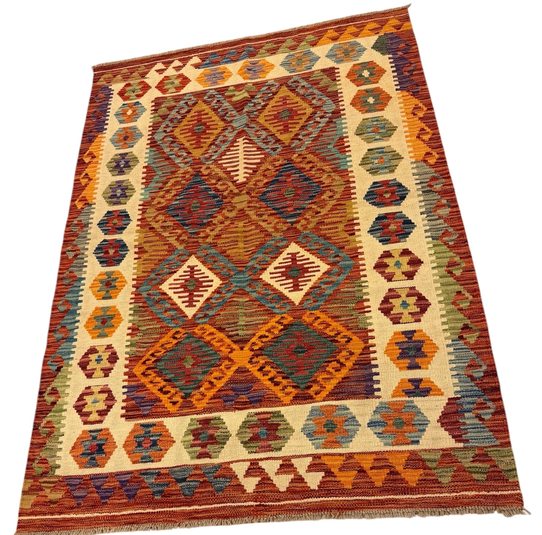 AFGHAANSE KELIM 126 X 181 CM