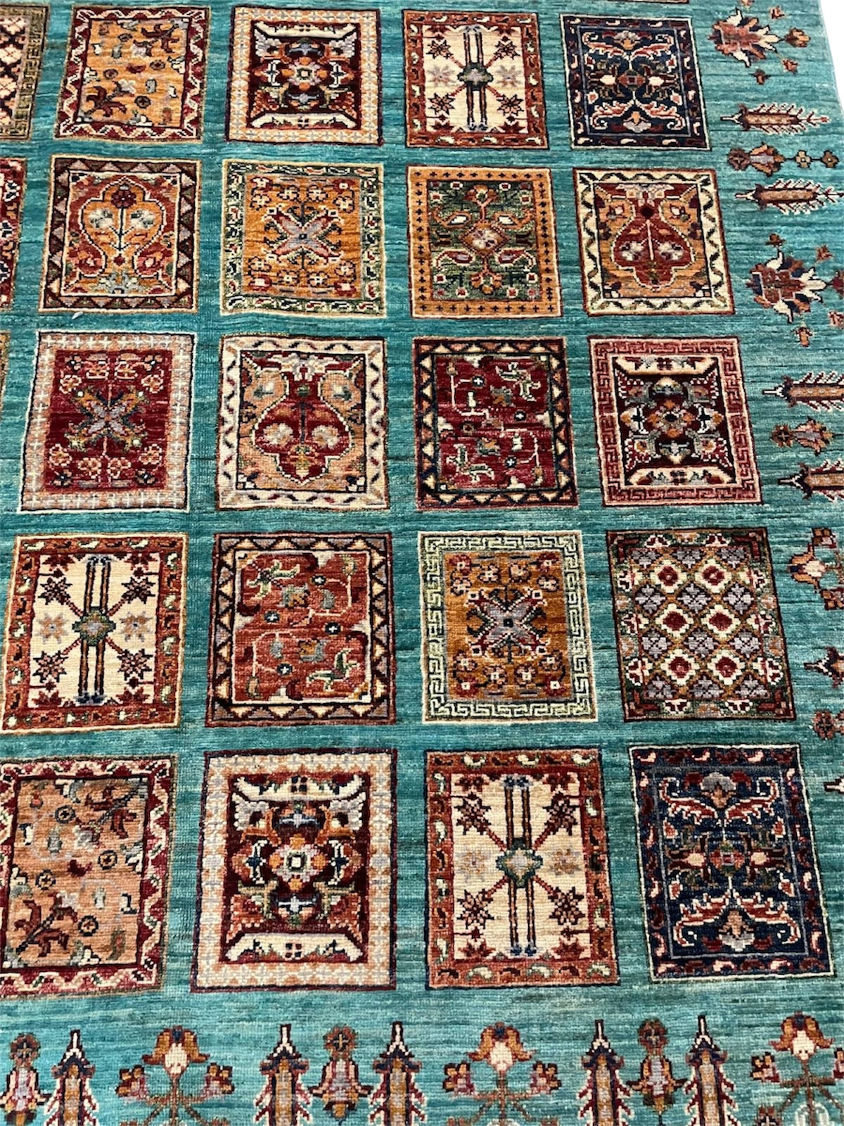 Gabbeh Bakhtiari 174 x 248 cm – Handgeknoopt Perzisch Vloerkleed