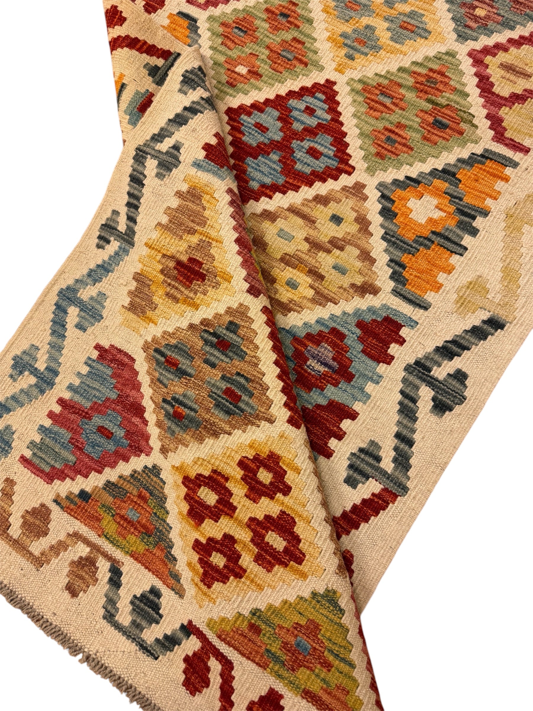 AFGHAANSE KELIM 86 X 152 CM