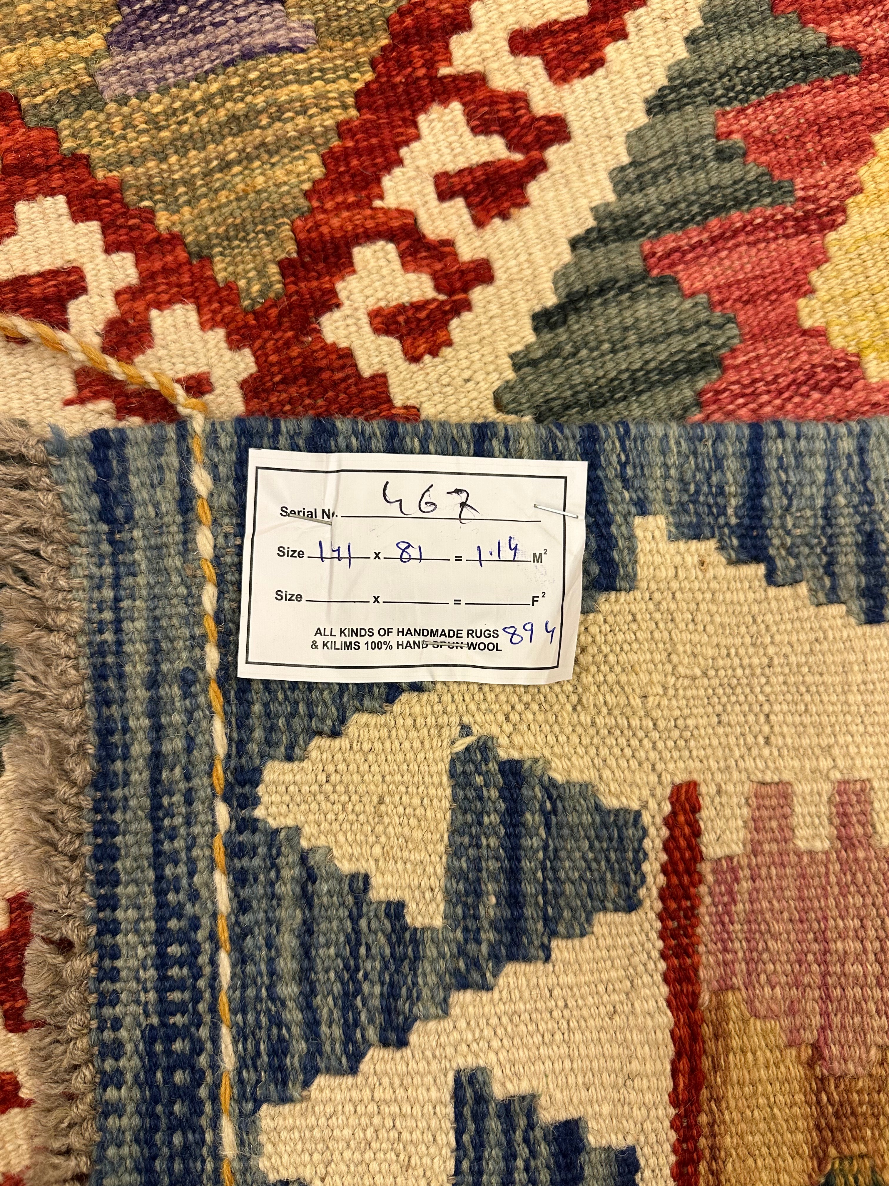 AFGHAANSE KELIM 81 X 141 CM