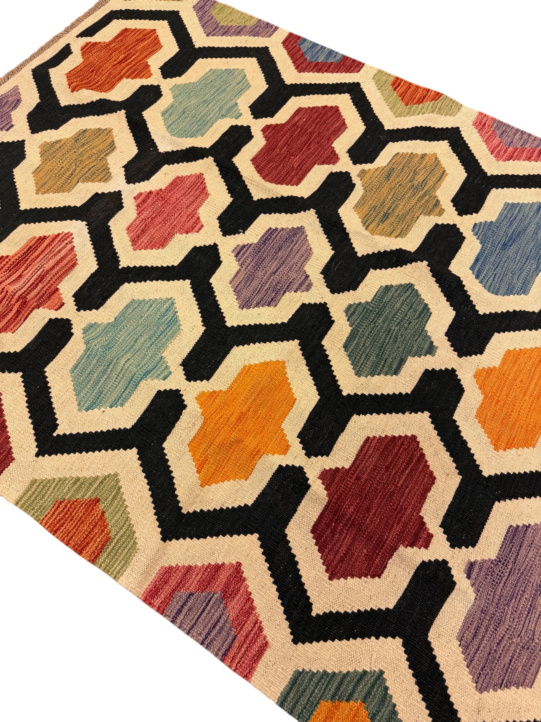 AFGHAANSE KELIM 122 X 174 CM