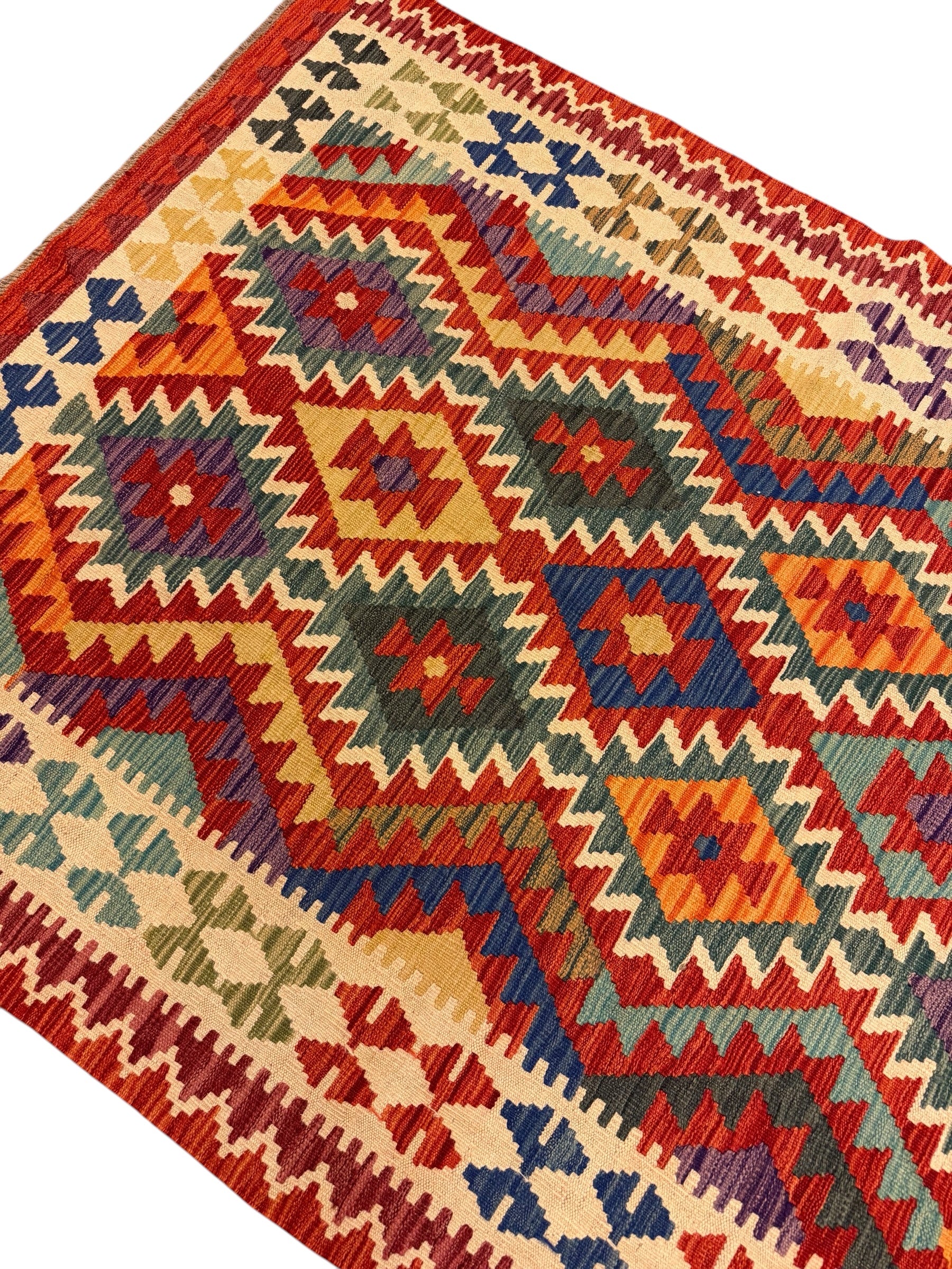 AFGHAANSE KELIM 146 X 195 CM