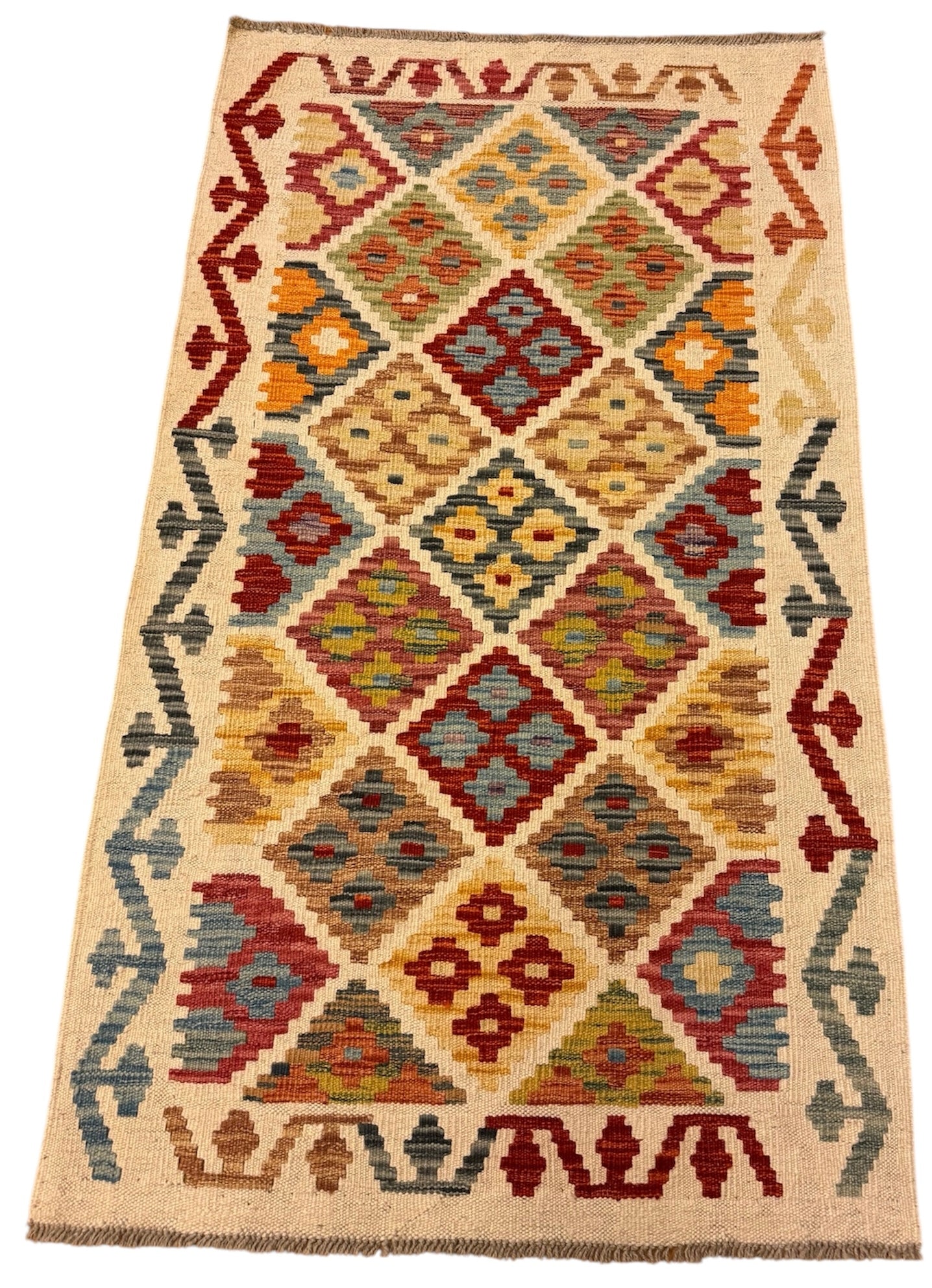 AFGHAANSE KELIM 86 X 152 CM