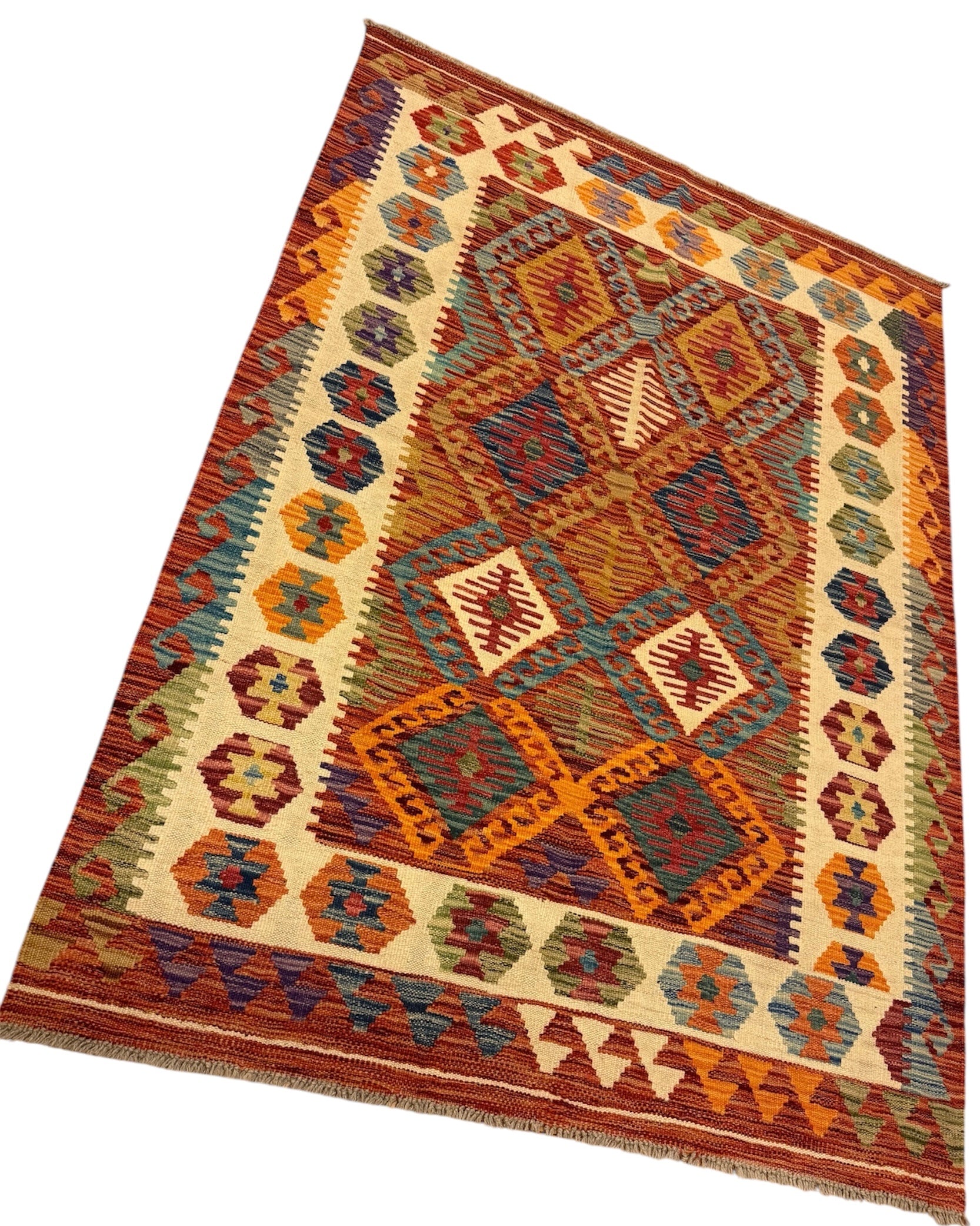 AFGHAANSE KELIM 126 X 181 CM