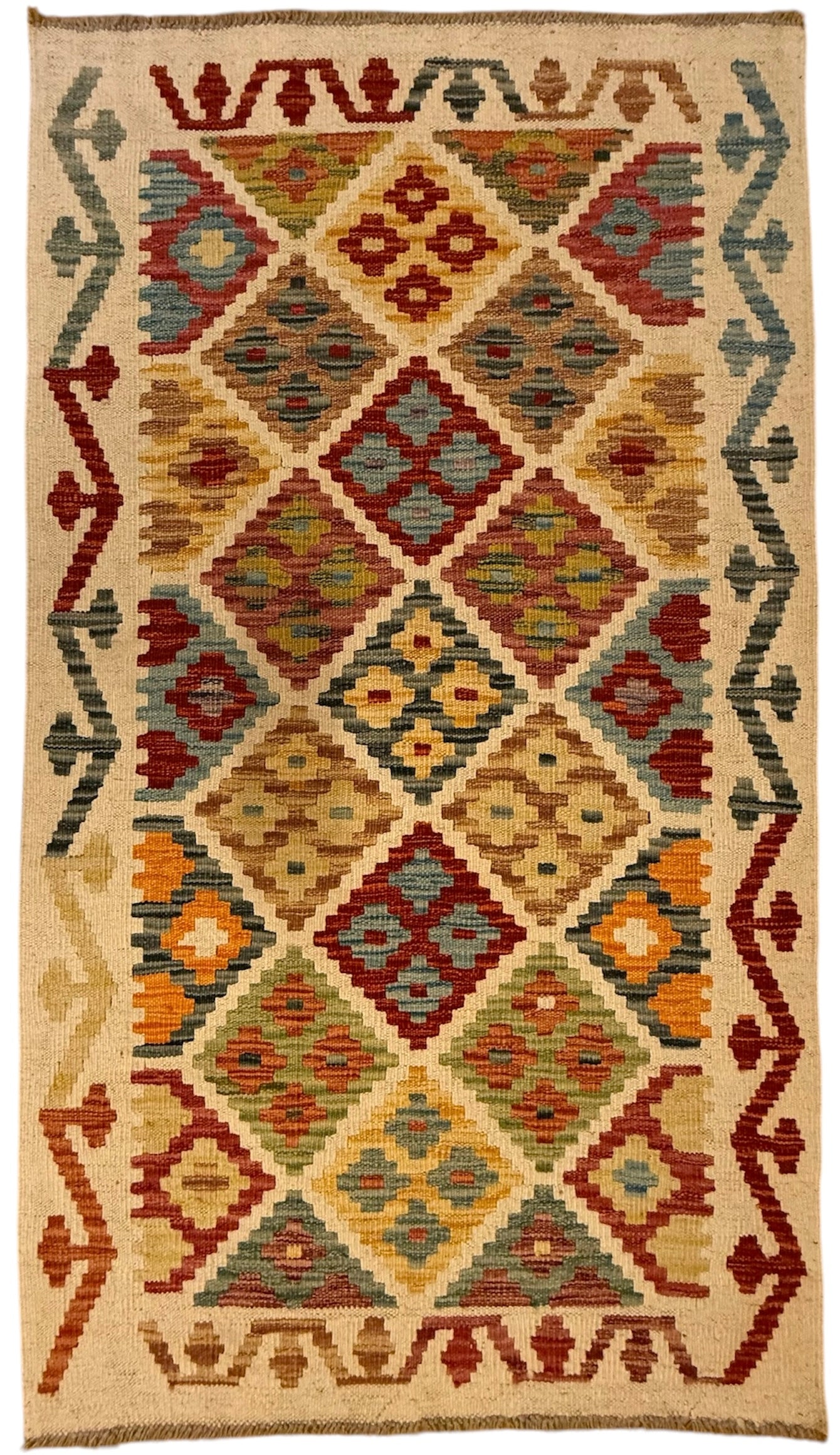 AFGHAANSE KELIM 86 X 152 CM