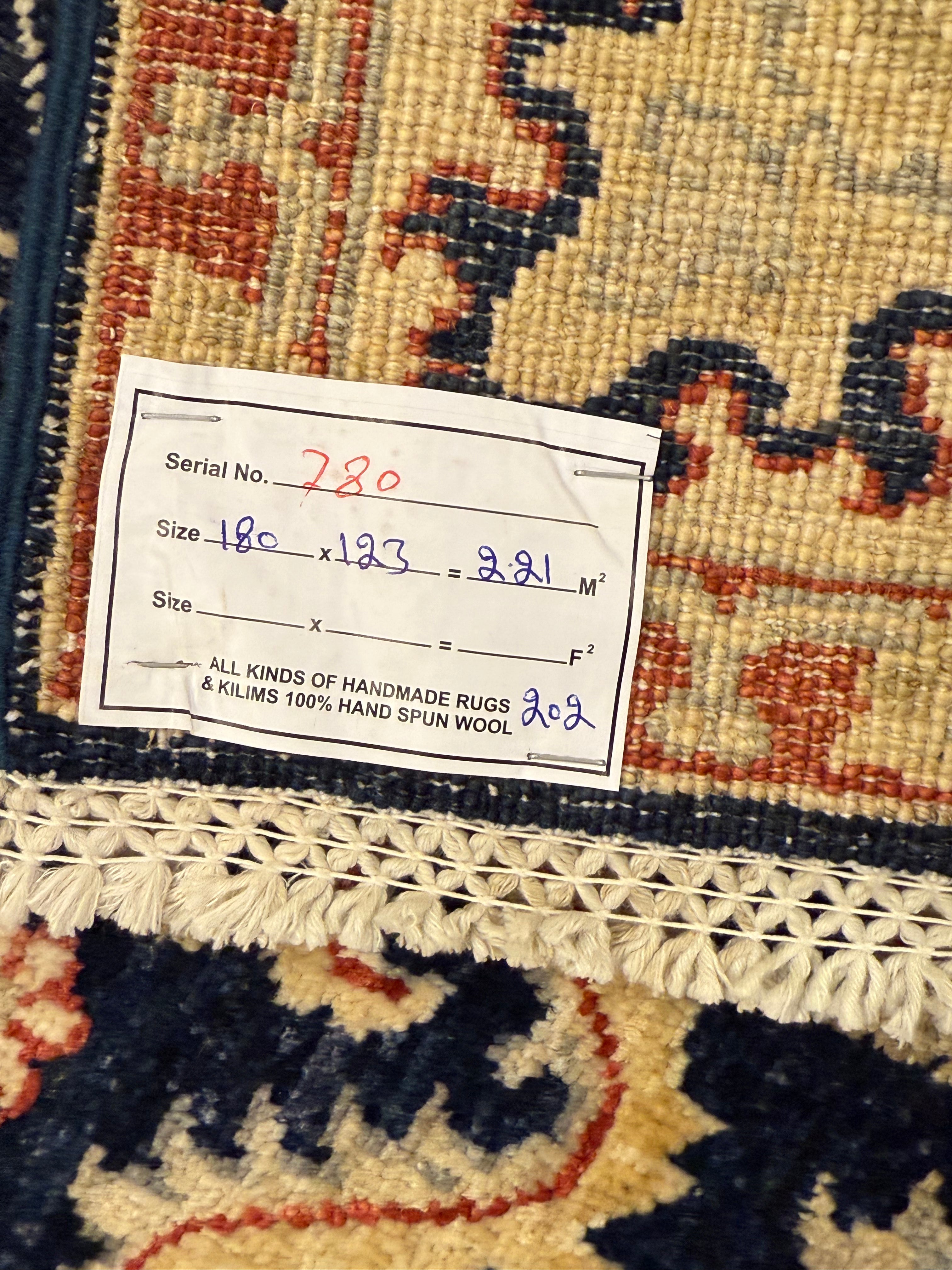 AFGHAANSE BIDJAR TAPIJT 123 x 180 CM