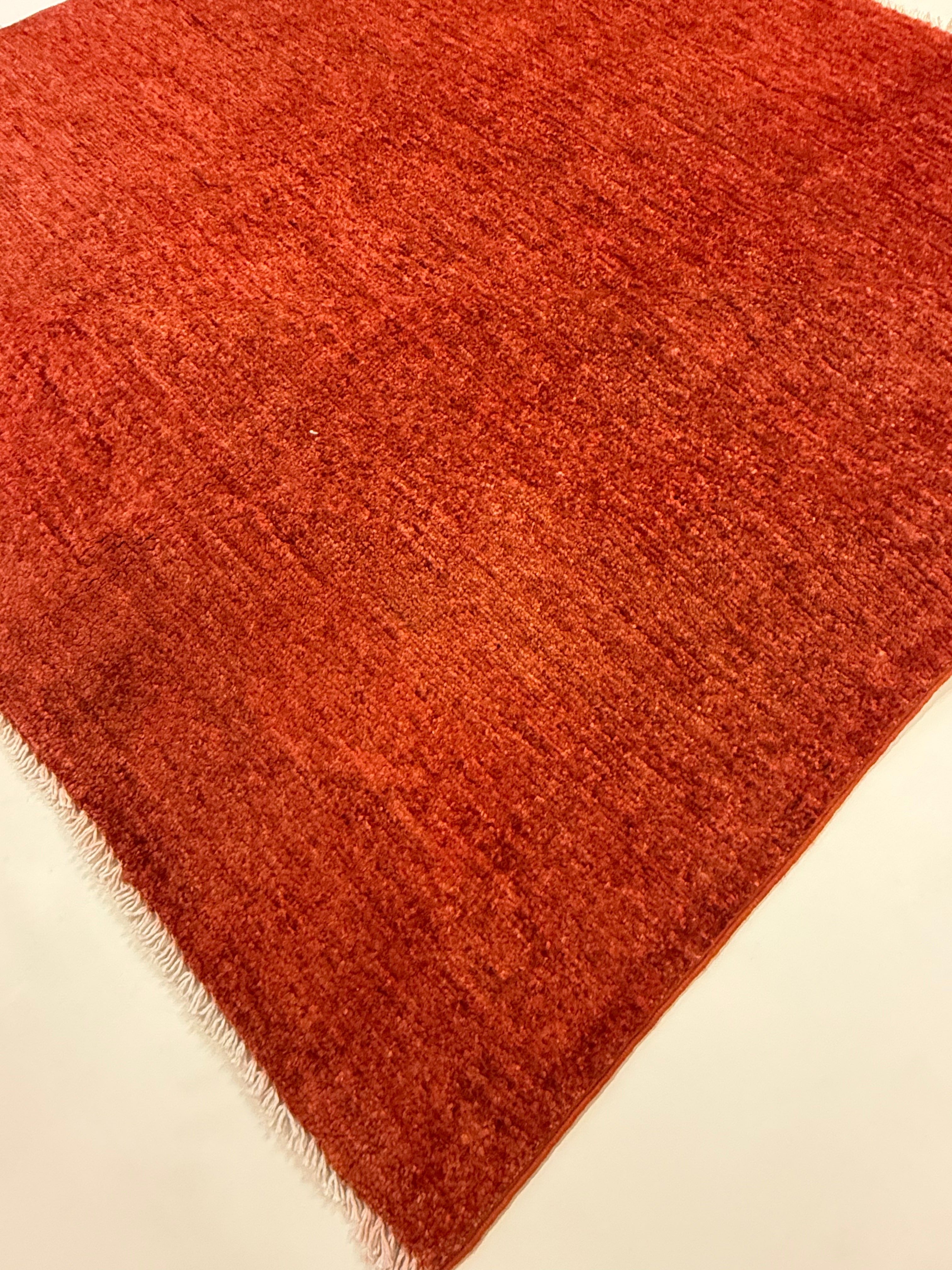 Gabbeh Natural Tapijt 146 x 152 cm – Handgeknoopt Afghaans Wol