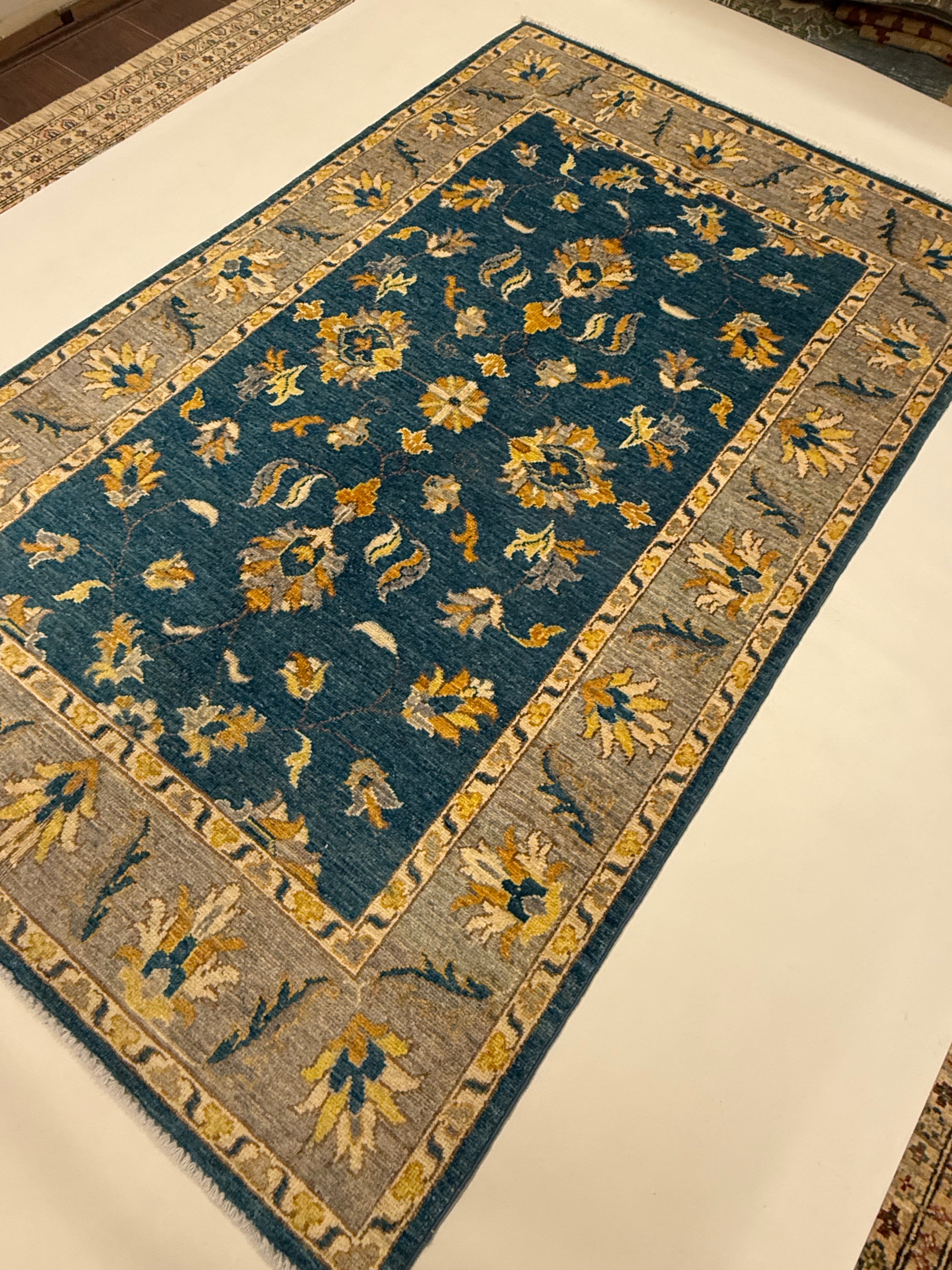 Afghaans Ushek Tapijt | 117 x 185 cm | Handgeknoopt Wol