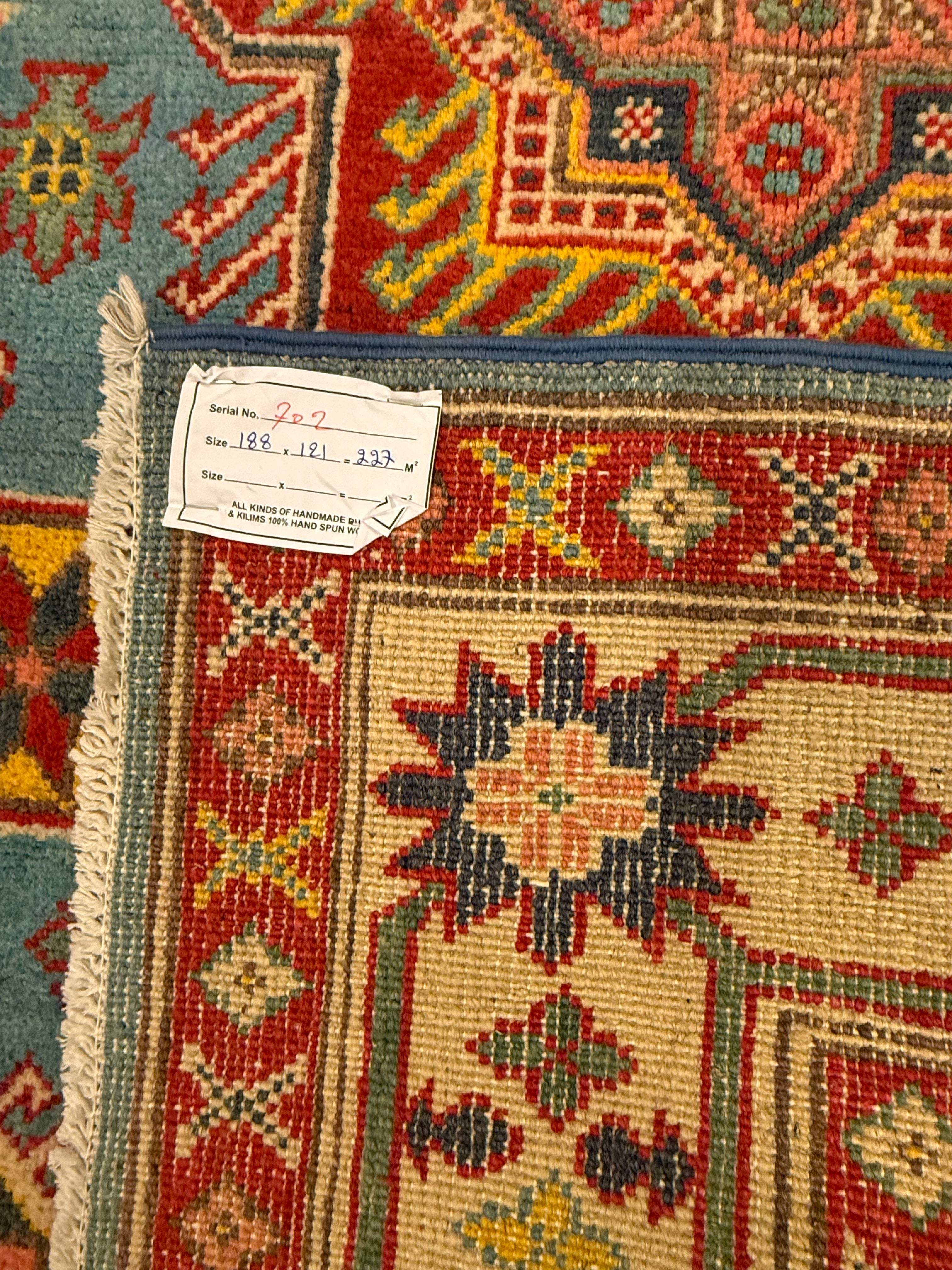 Kazak Tapijt 121 x 188 CM