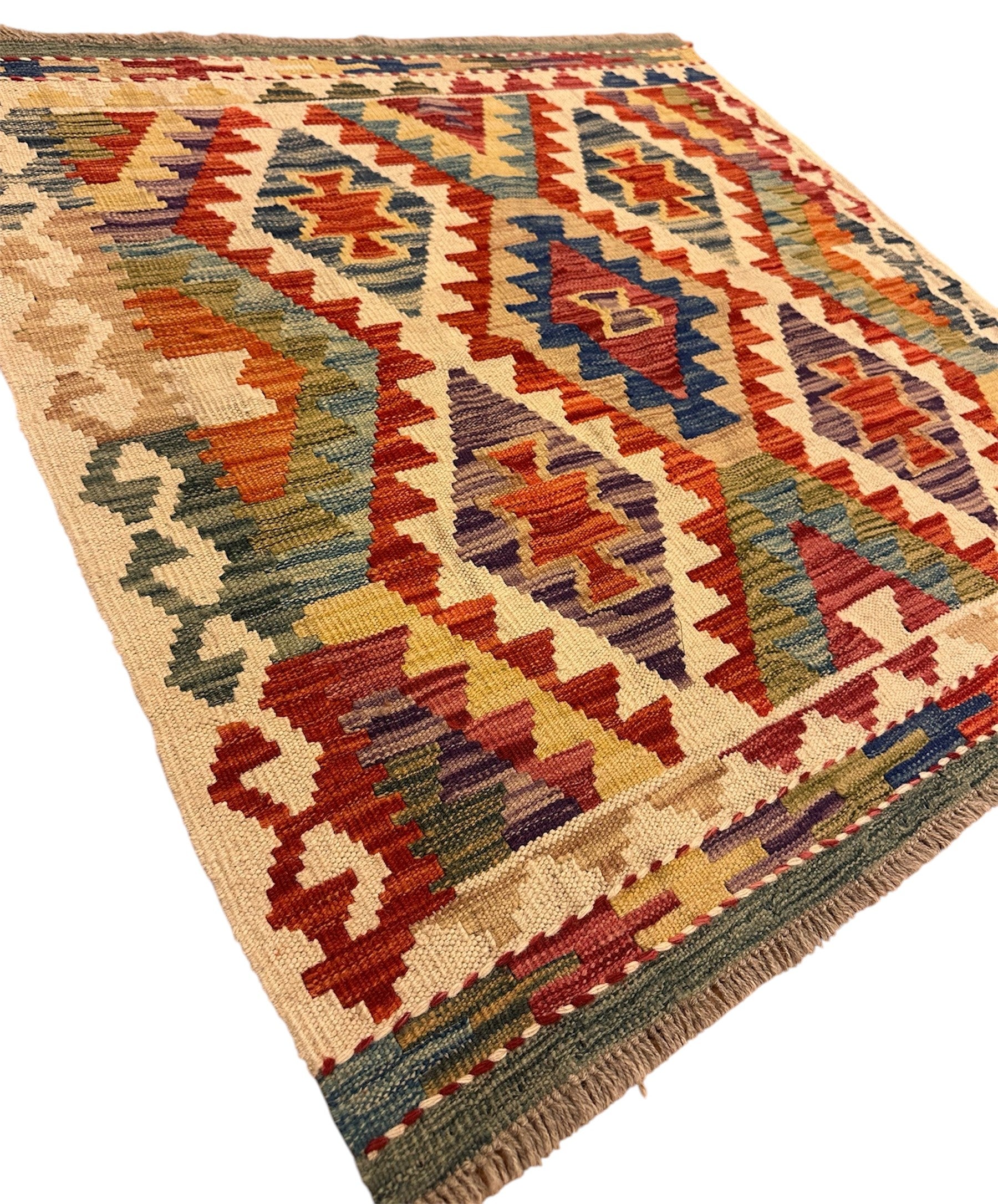 AFGHAANSE KELIM 100 X 101 CM