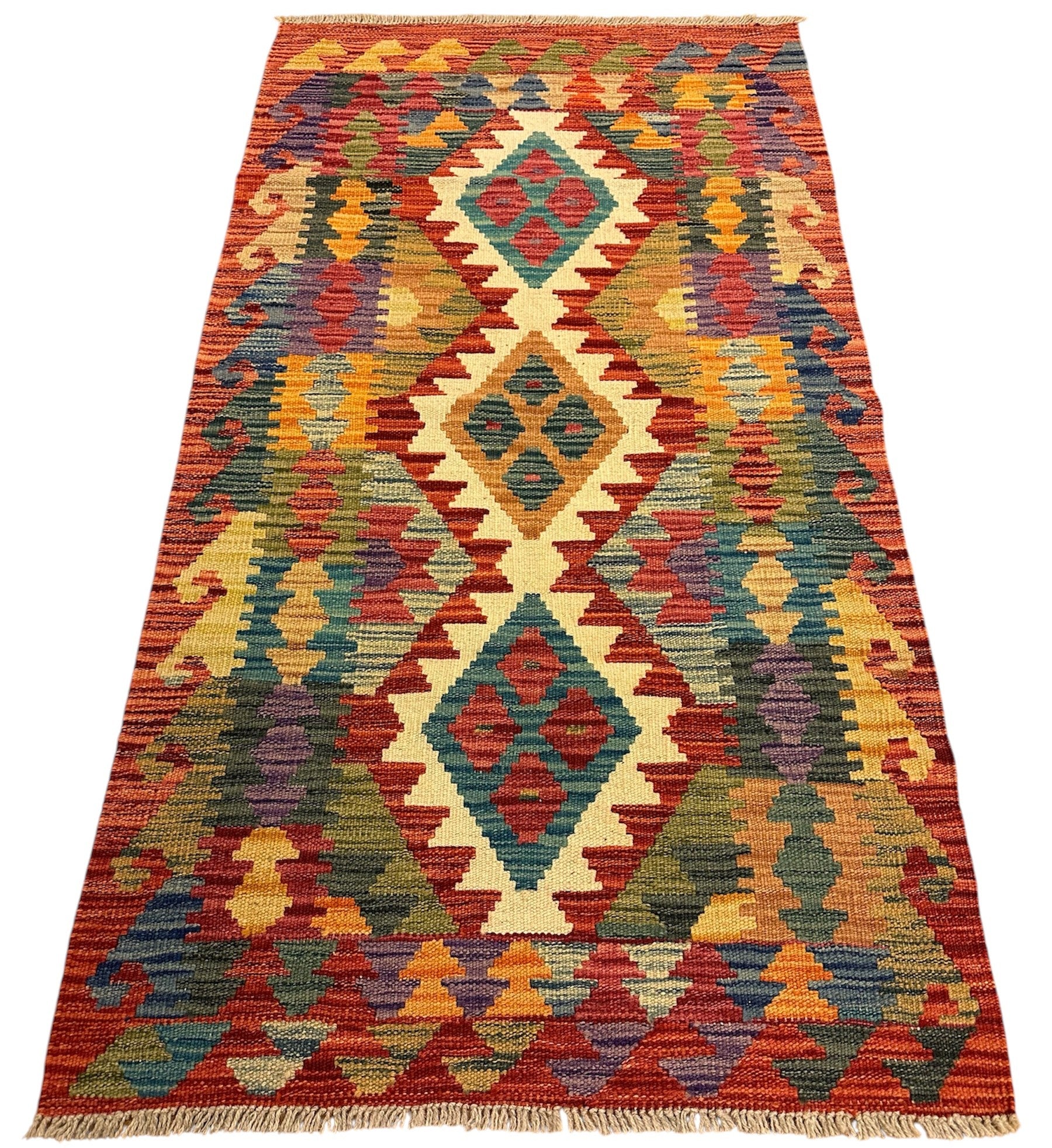 AFGHAANSE KELIM 79 X 147 CM