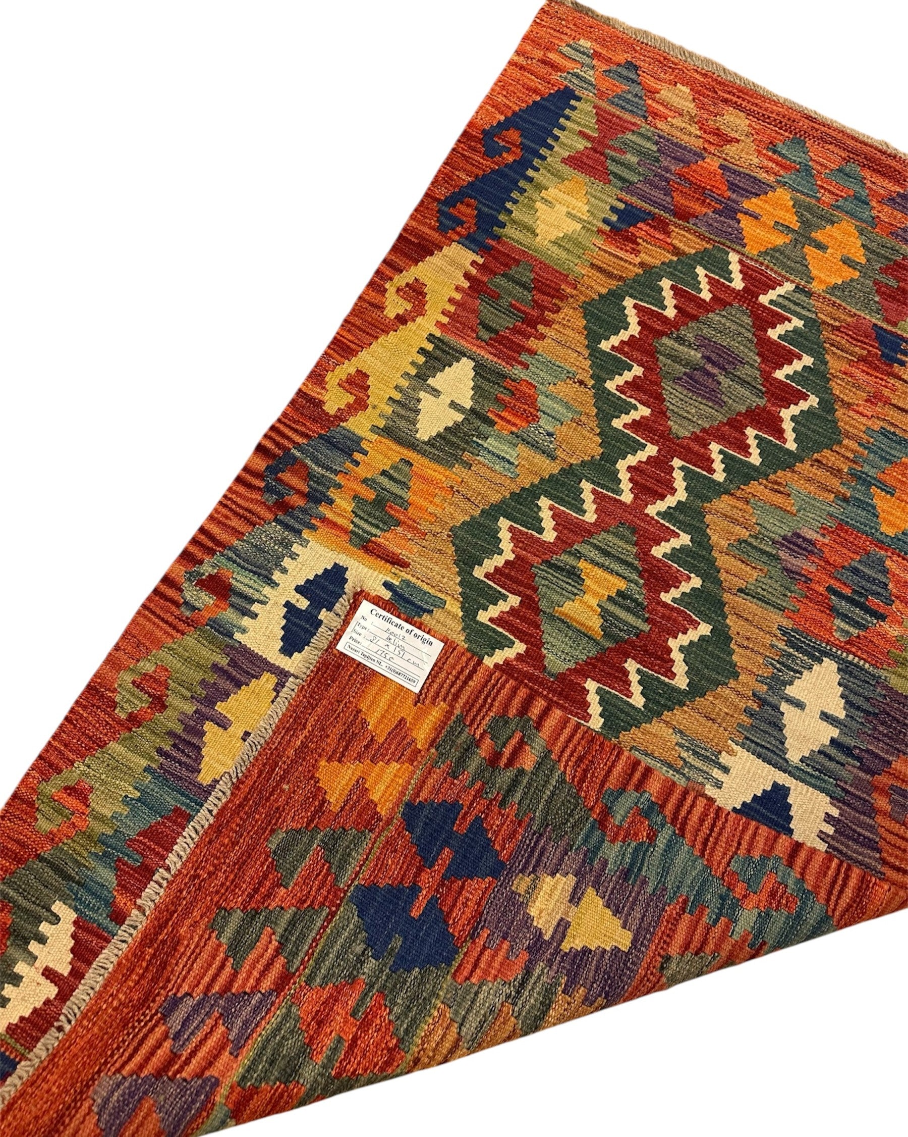 AFGHAANSE KELIM 81 X 151 CM