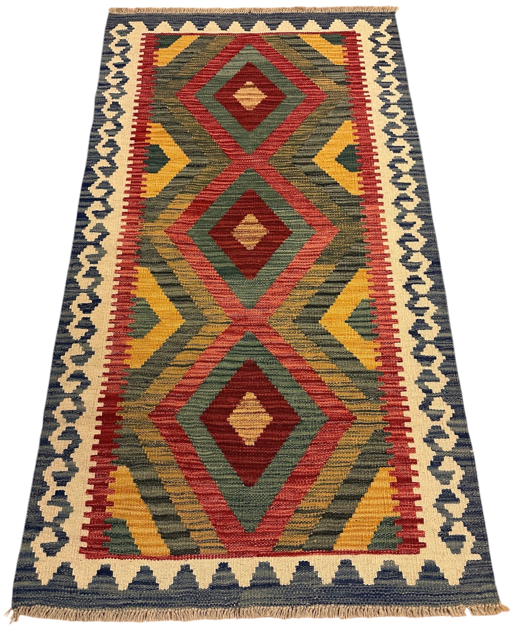 AFGHAANSE KELIM 79 X 144 CM