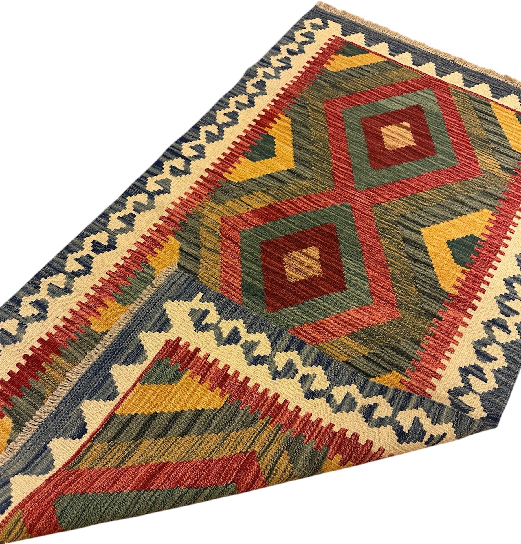 AFGHAANSE KELIM 79 X 144 CM