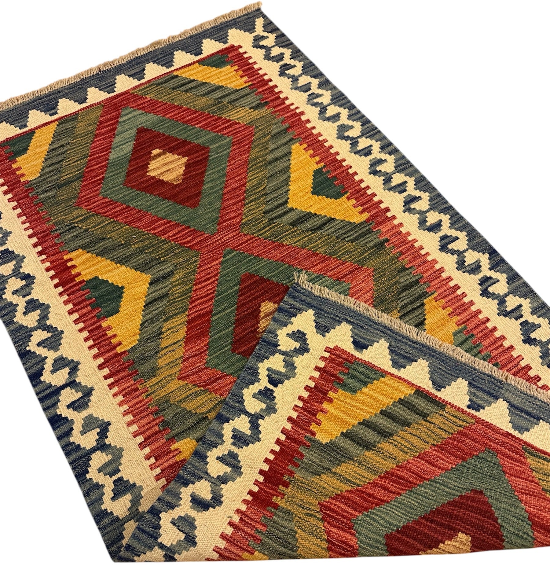 AFGHAANSE KELIM 79 X 144 CM