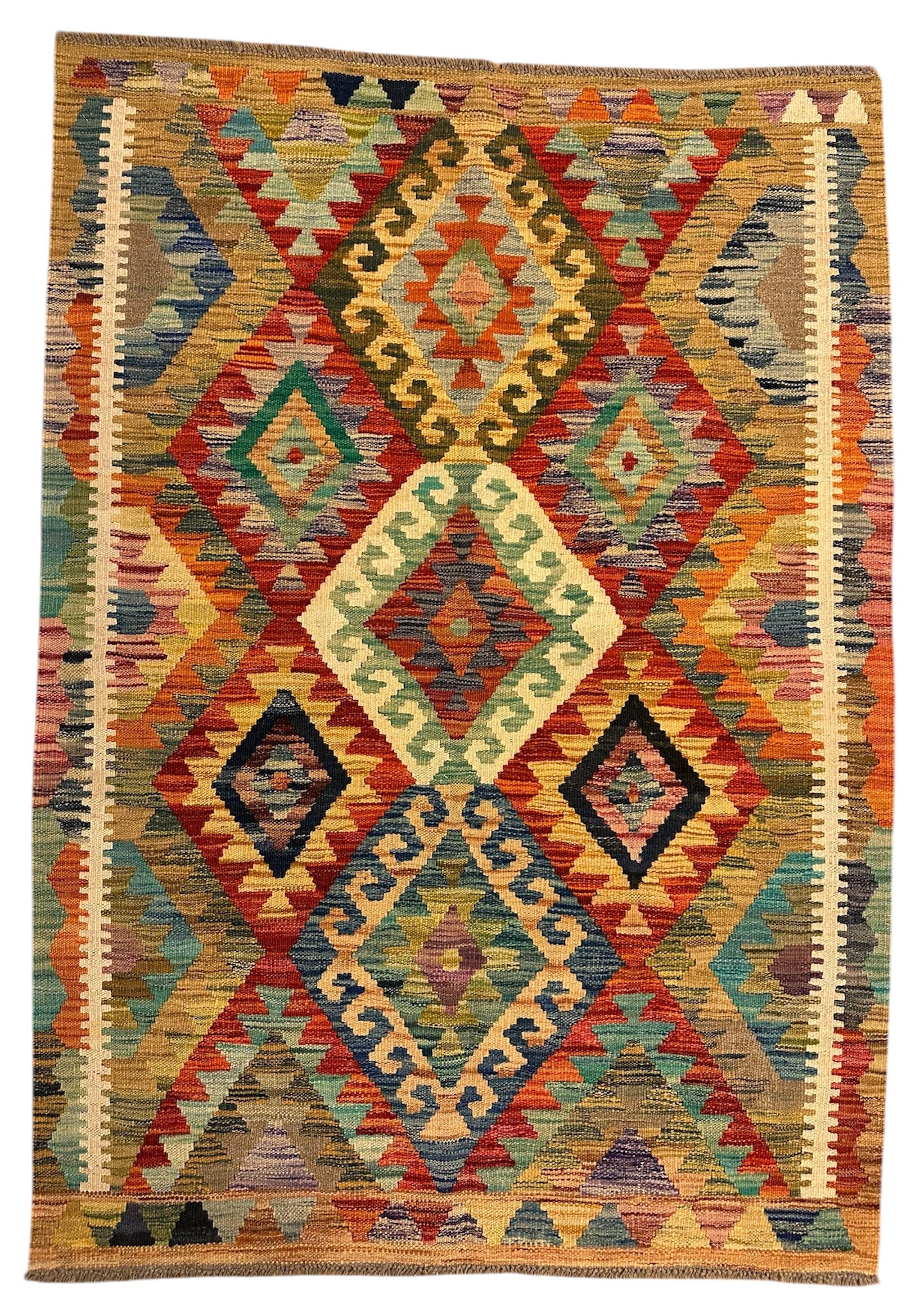 AFGHAANSE KELIM 108 X 151 CM