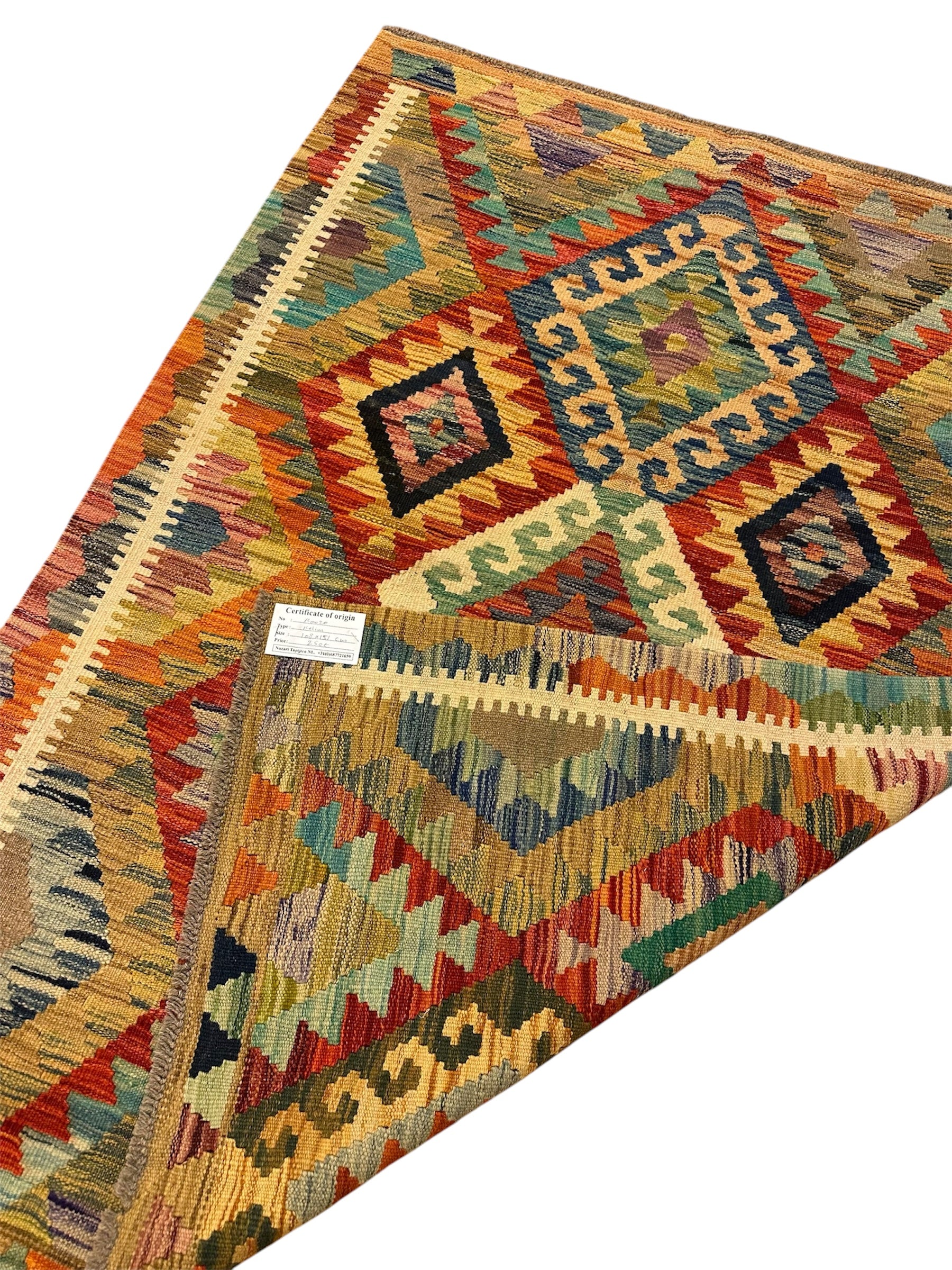 AFGHAANSE KELIM 108 X 151 CM