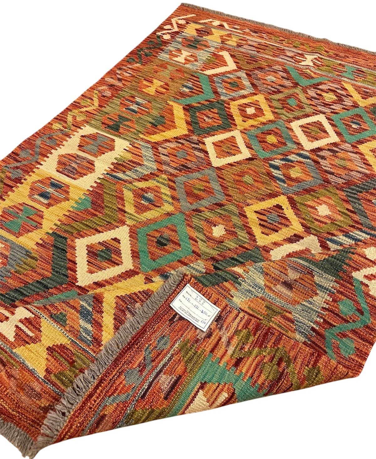 AFGHAANSE KELIM 131 X 191 CM