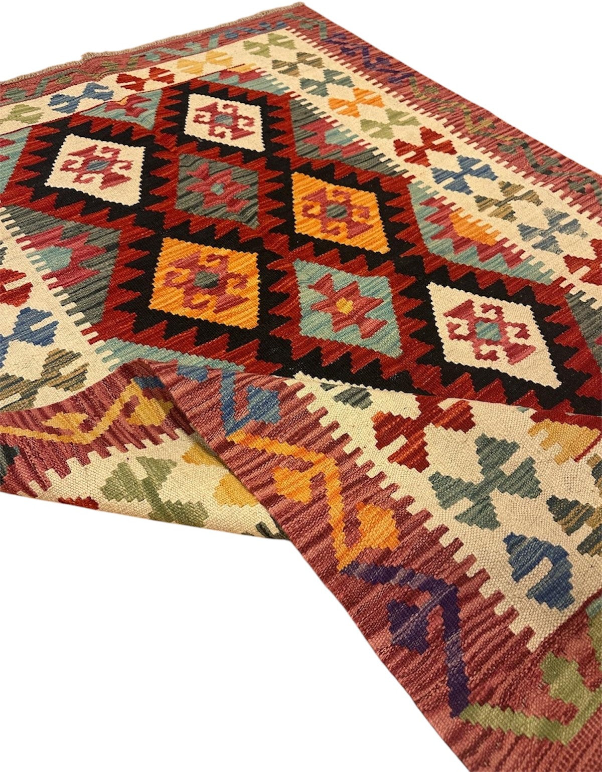 AFGHAANSE KELIM 126 X 183 CM