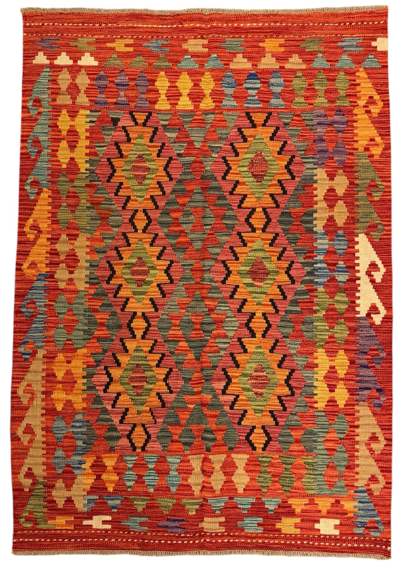 AFGHAANSE KELIM 124 X 178 CM