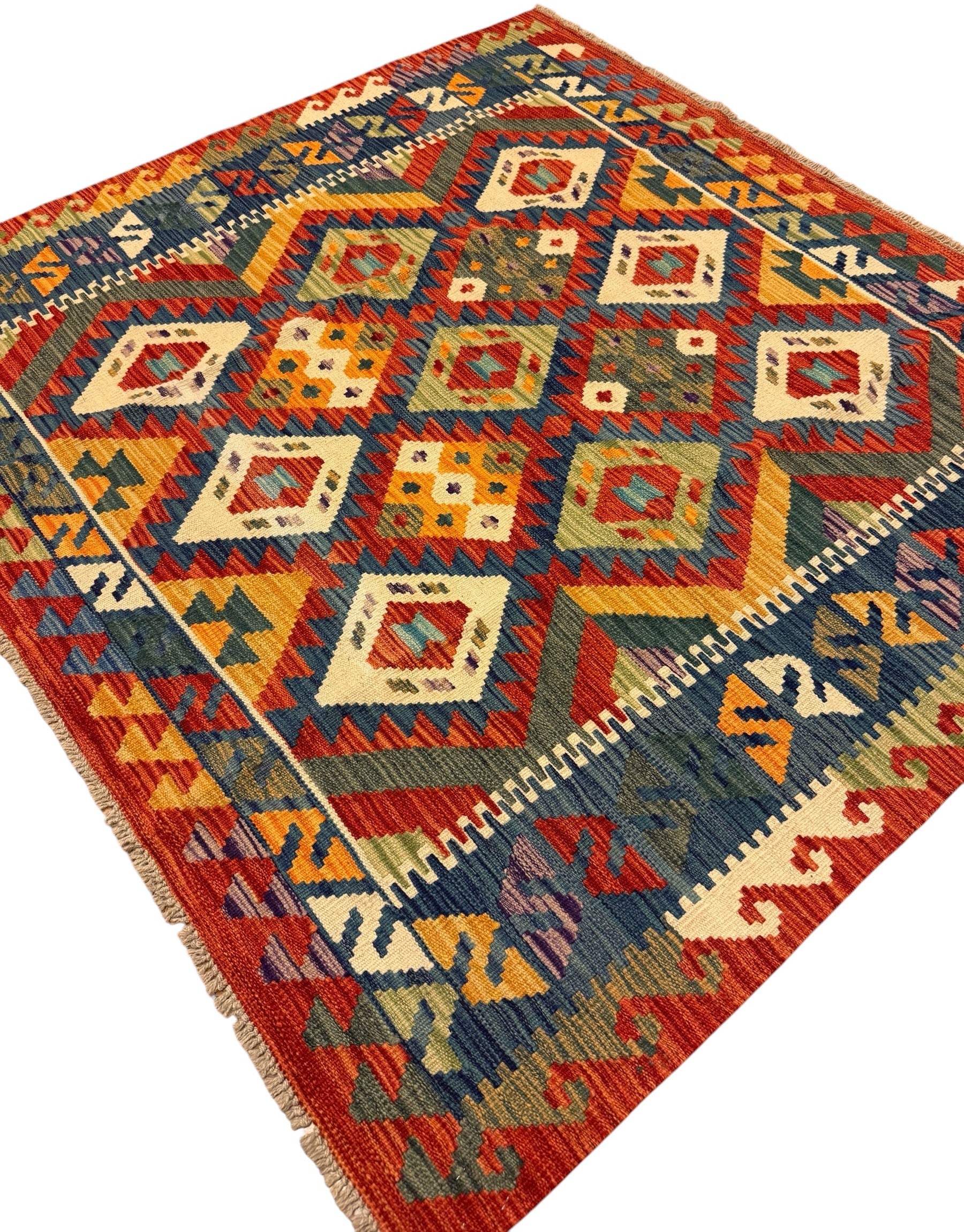 AFGHAANSE KELIM 145 X 156 CM