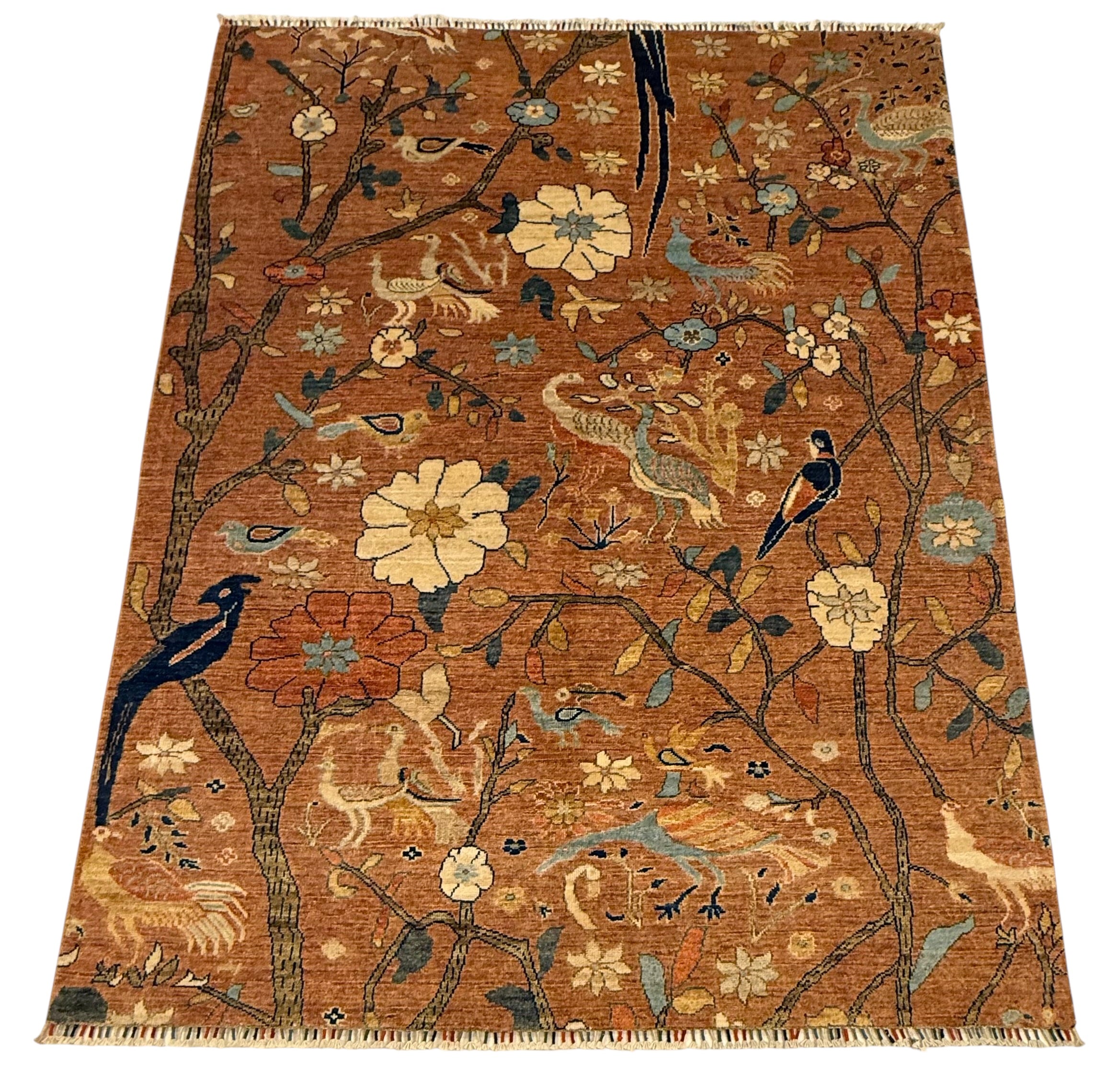 AFGHAANSE FIJN USHAK 163 x 216 CM