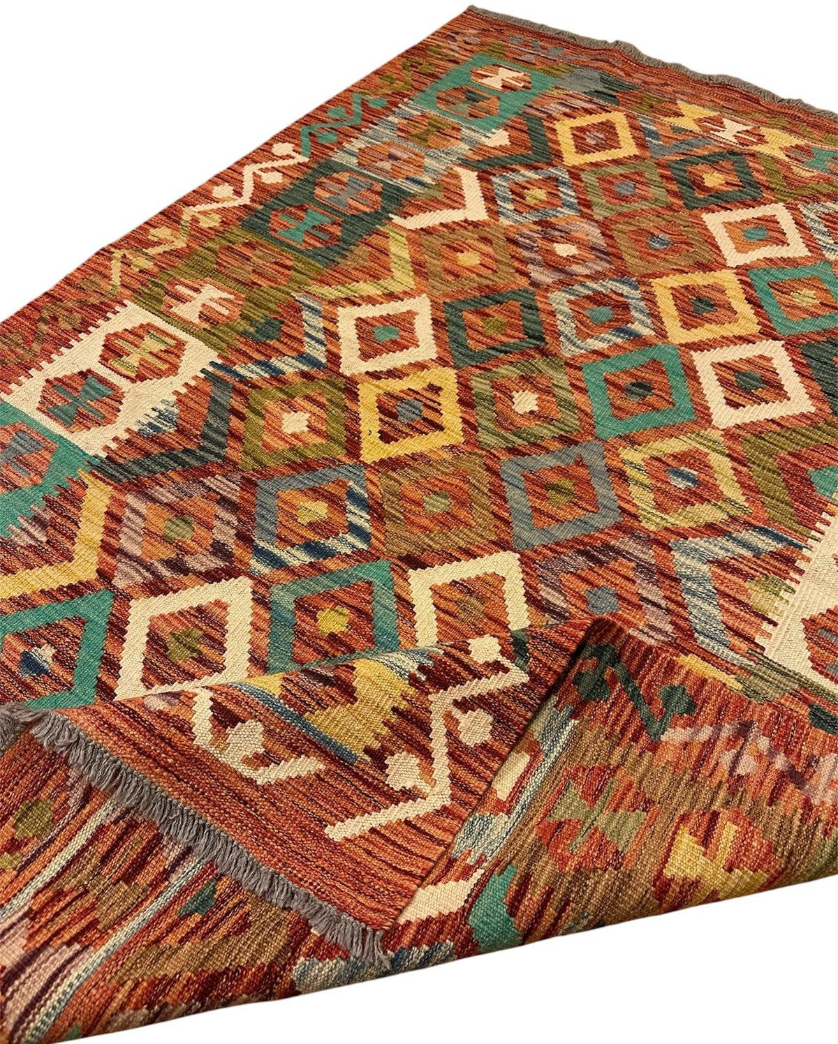 AFGHAANSE KELIM 131 X 191 CM