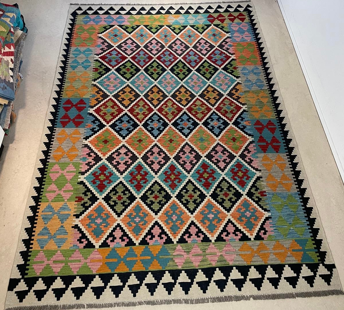 Afghaanse Kelim 202 x 293 CM