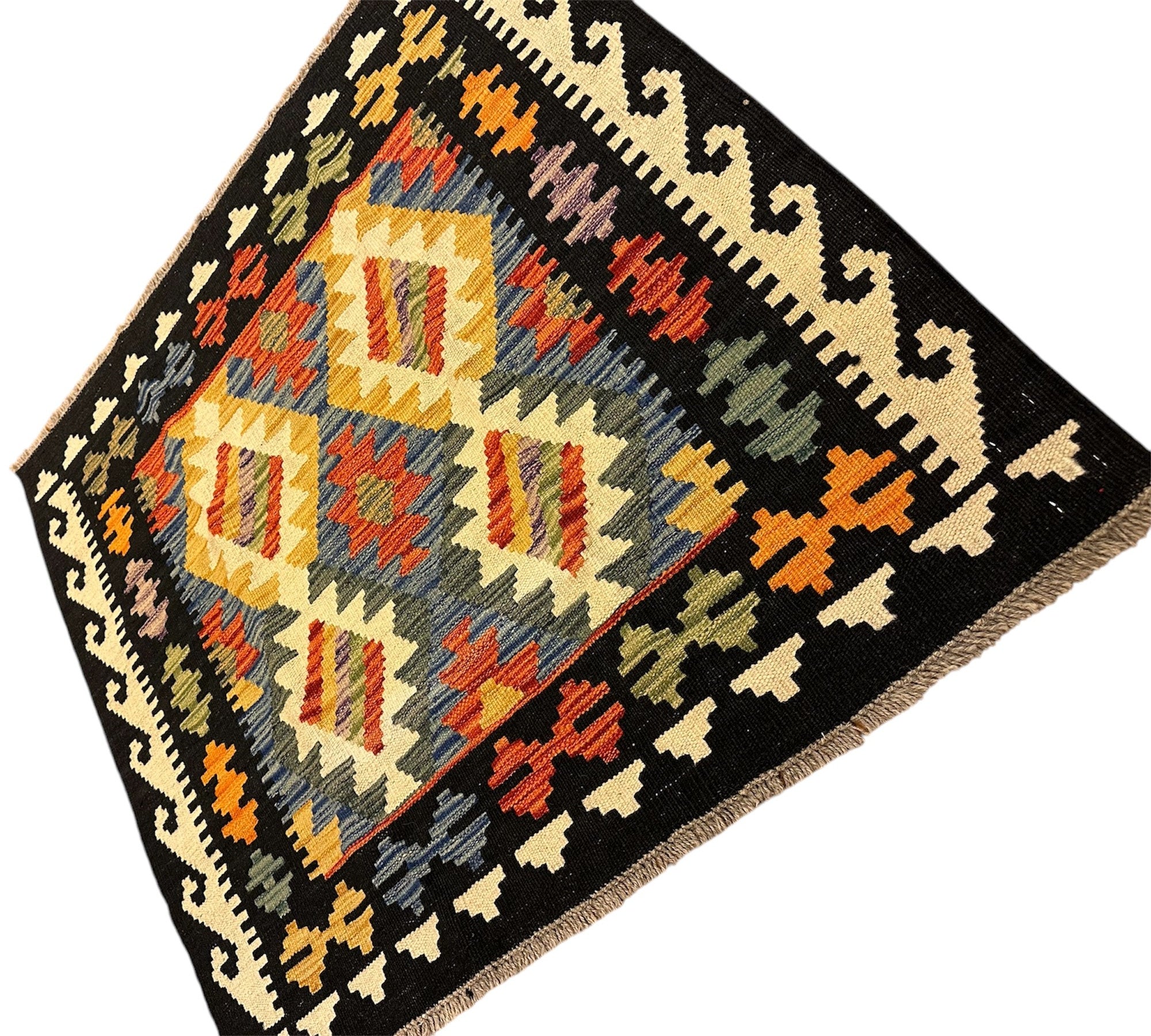 AFGHAANSE KELIM 94 X 104 CM