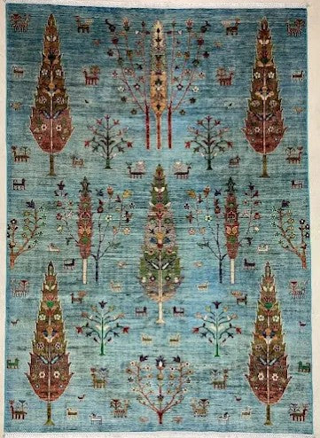 Afghaan Sultani Tapijt 176 x 244 cm – Handgeknoopt 100% Wol