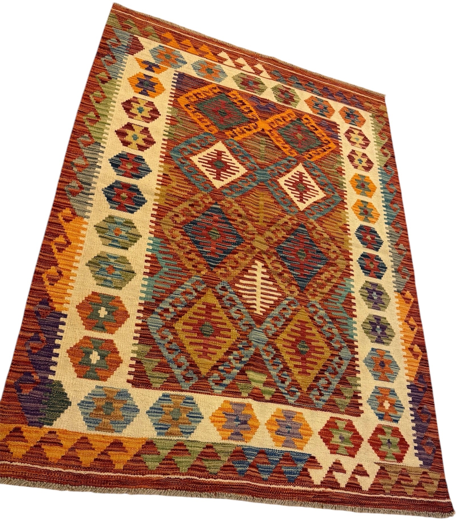 AFGHAANSE KELIM 126 X 181 CM