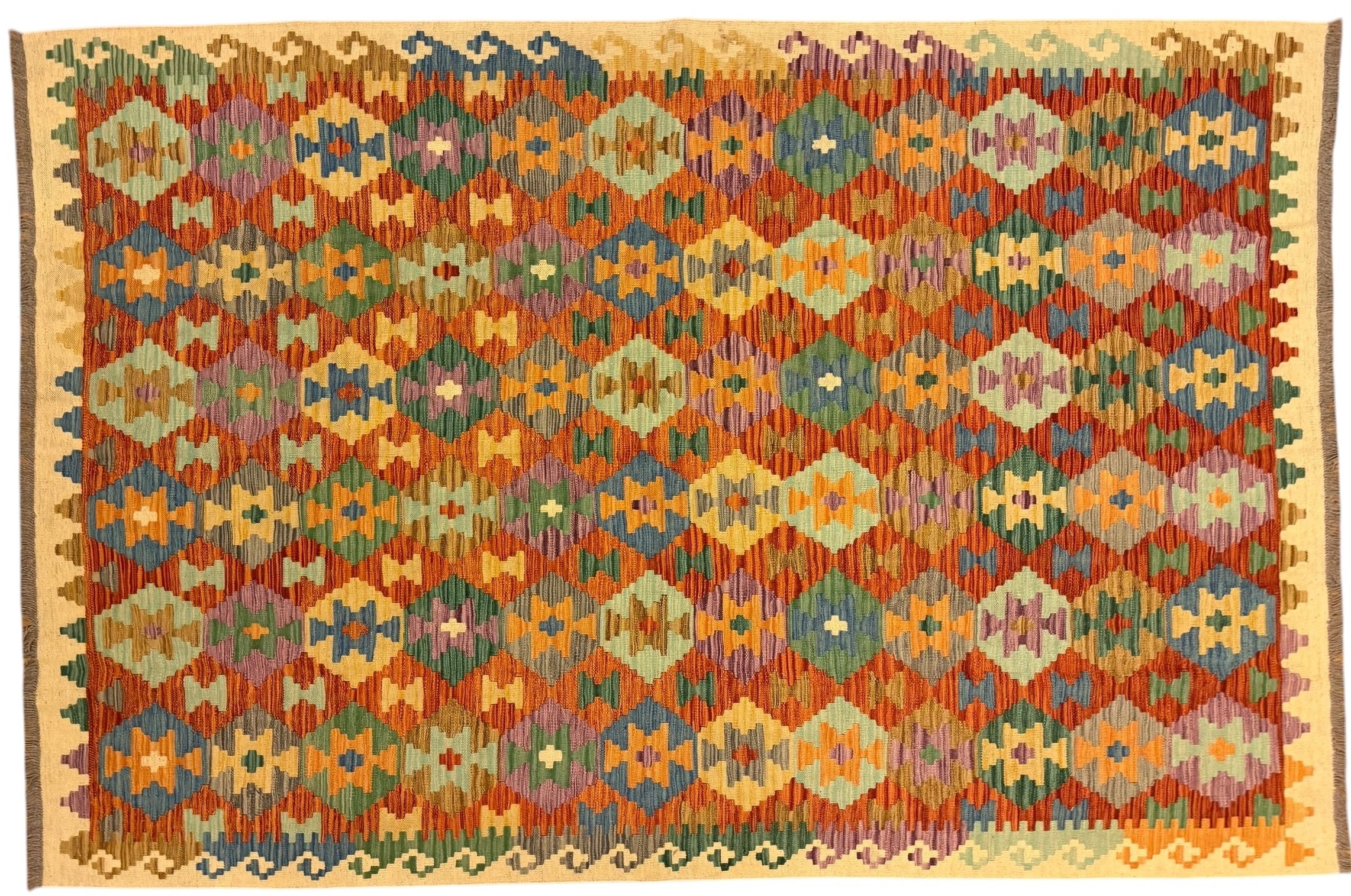 AFGHAANSE KELIM 192 X 289 CM