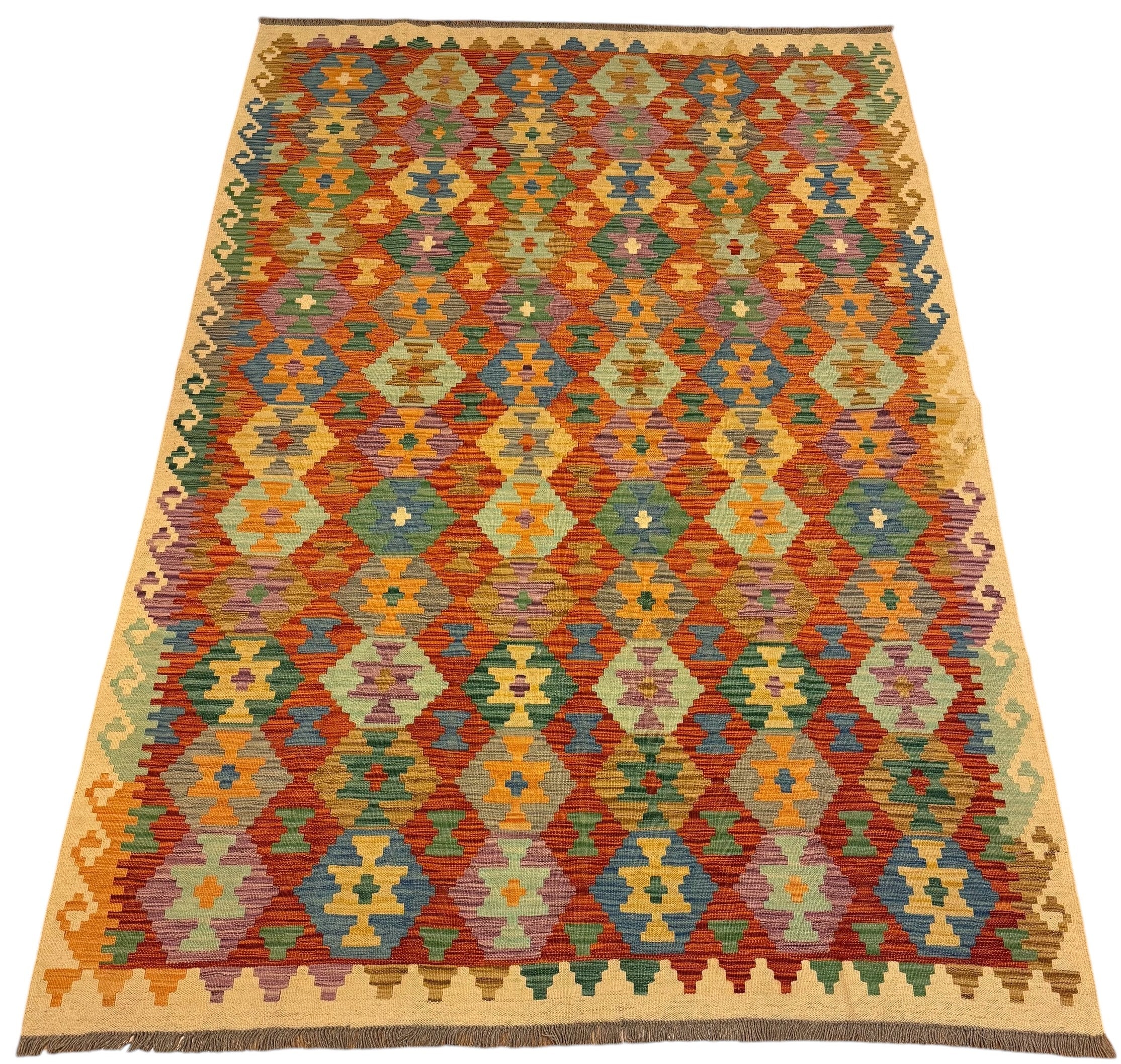 AFGHAANSE KELIM 192 X 289 CM