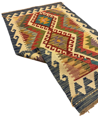 AFGHAANSE KELIM 81 X 141 CM