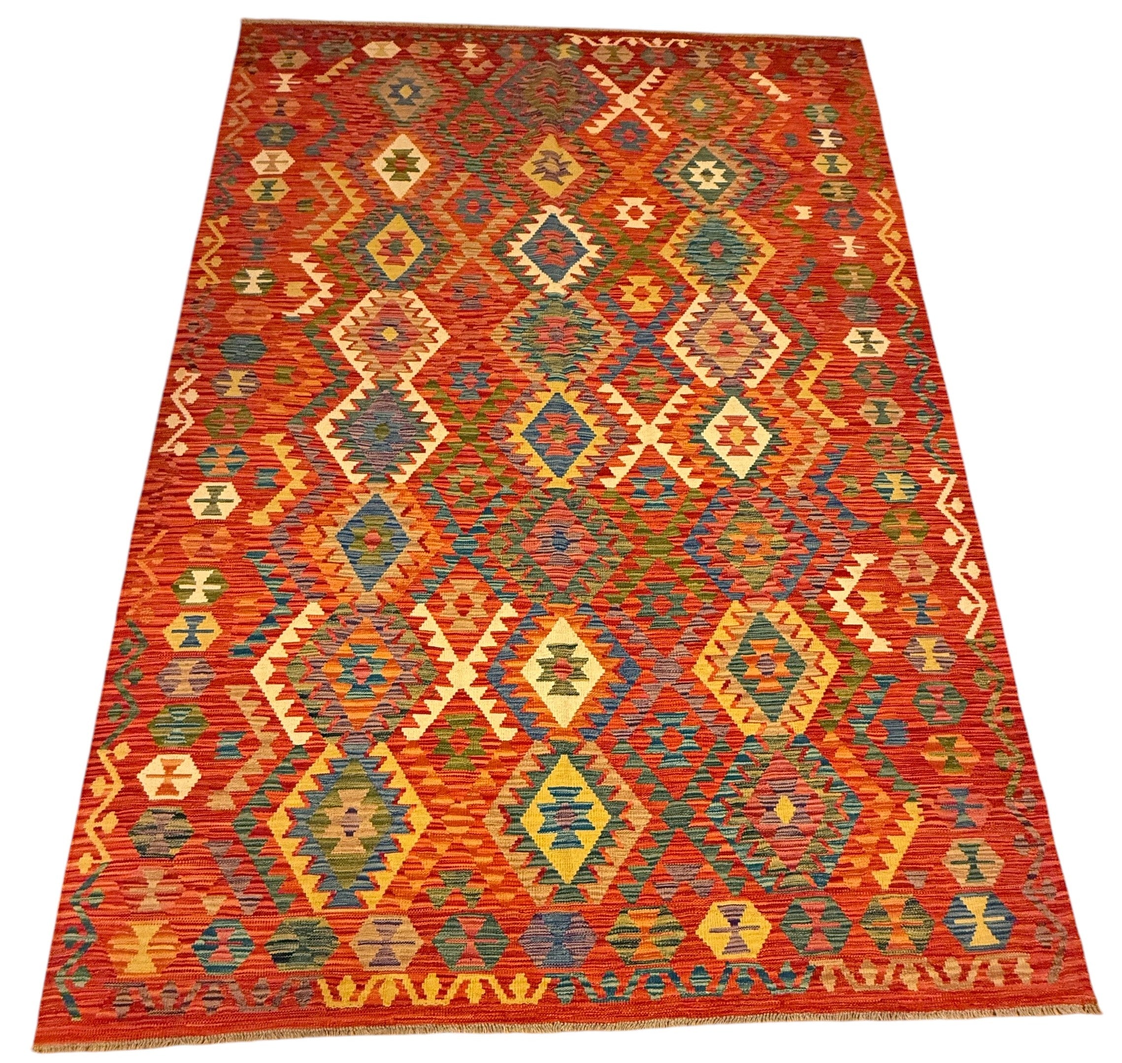 AFGHAANSE KELIM 215 X 306 CM