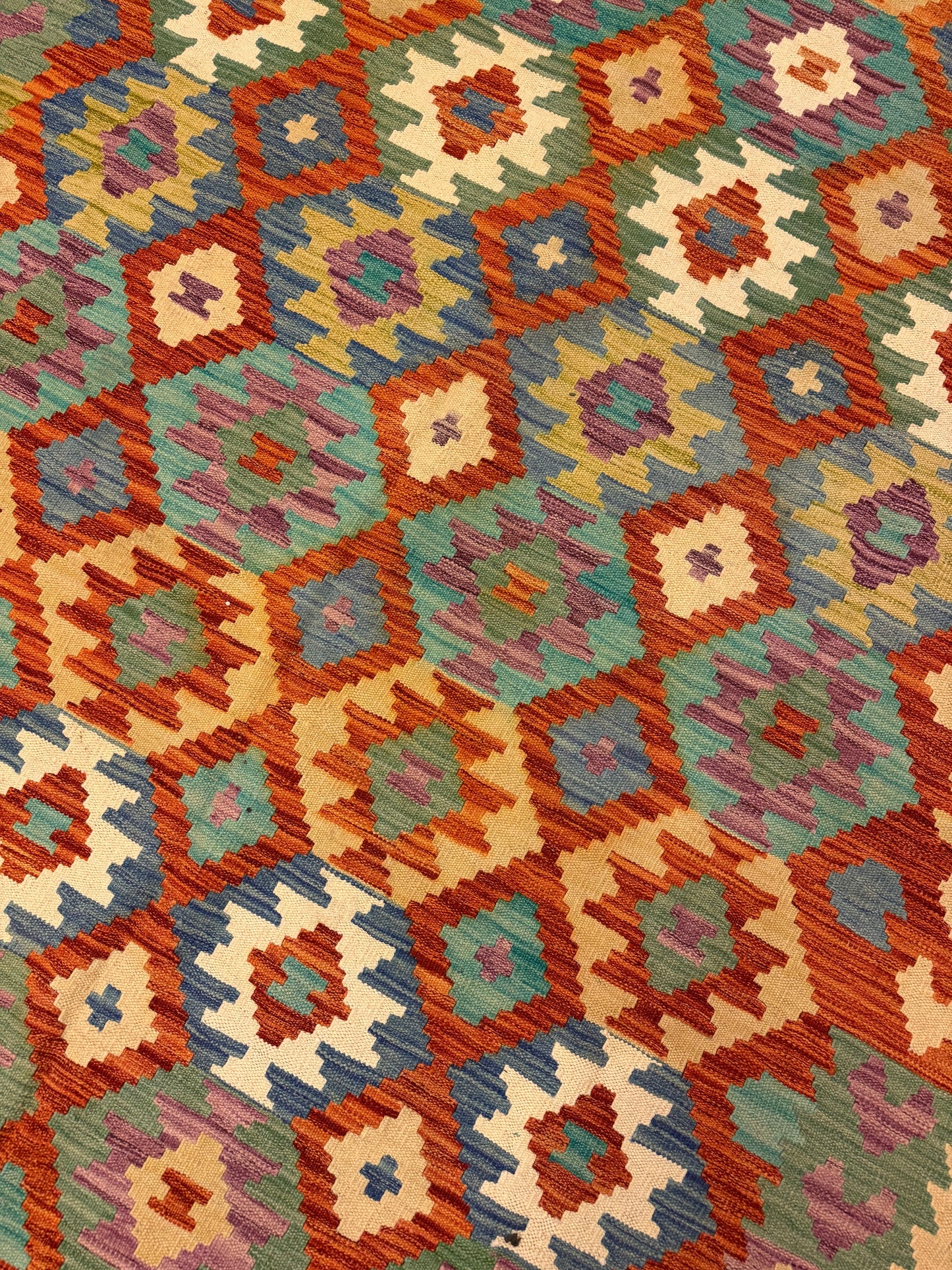 Afghaanse Kelim 204 x 300 cm – Handgeweven Wol