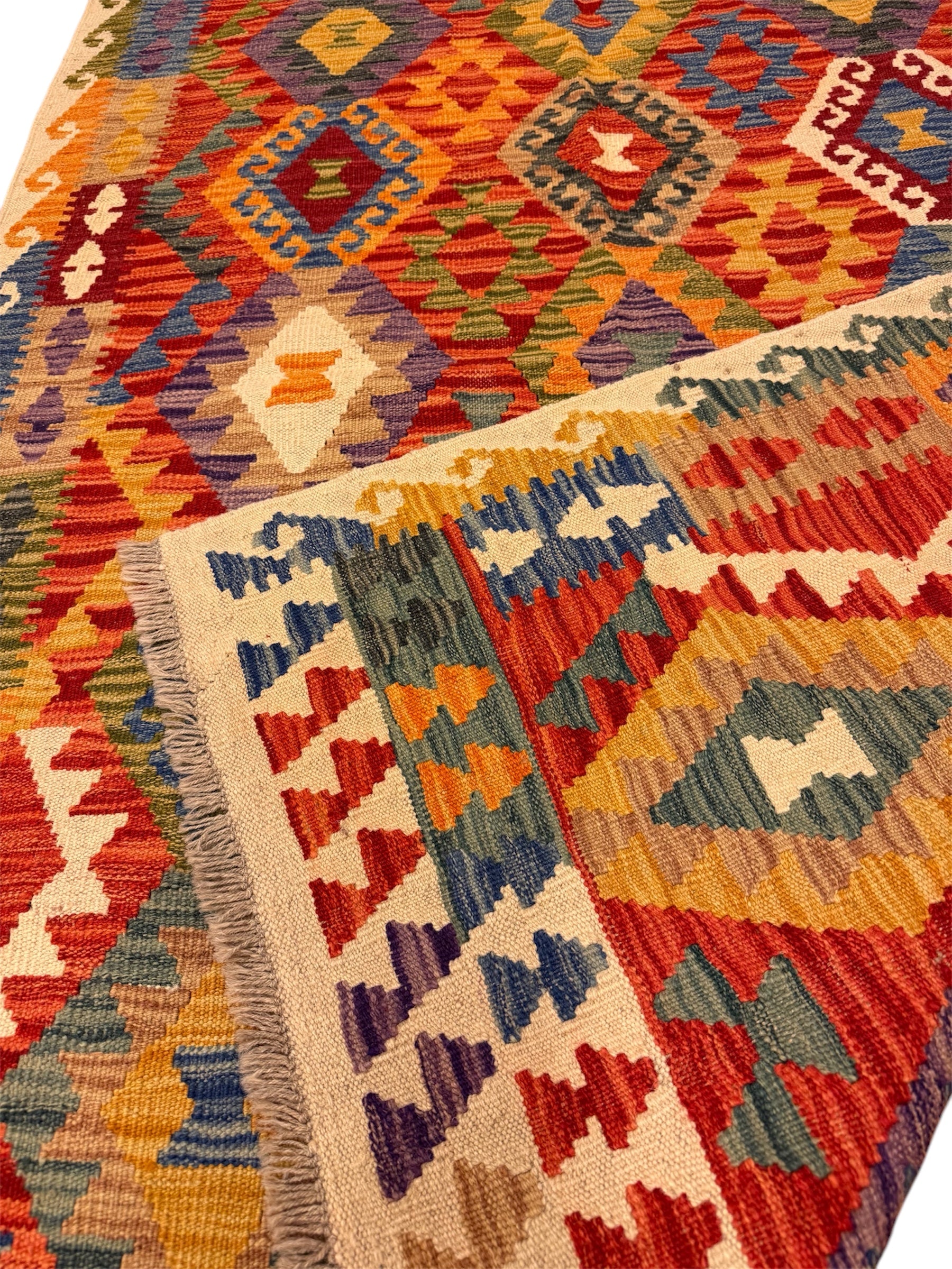 AFGHAANSE KELIM 129 X 185 CM