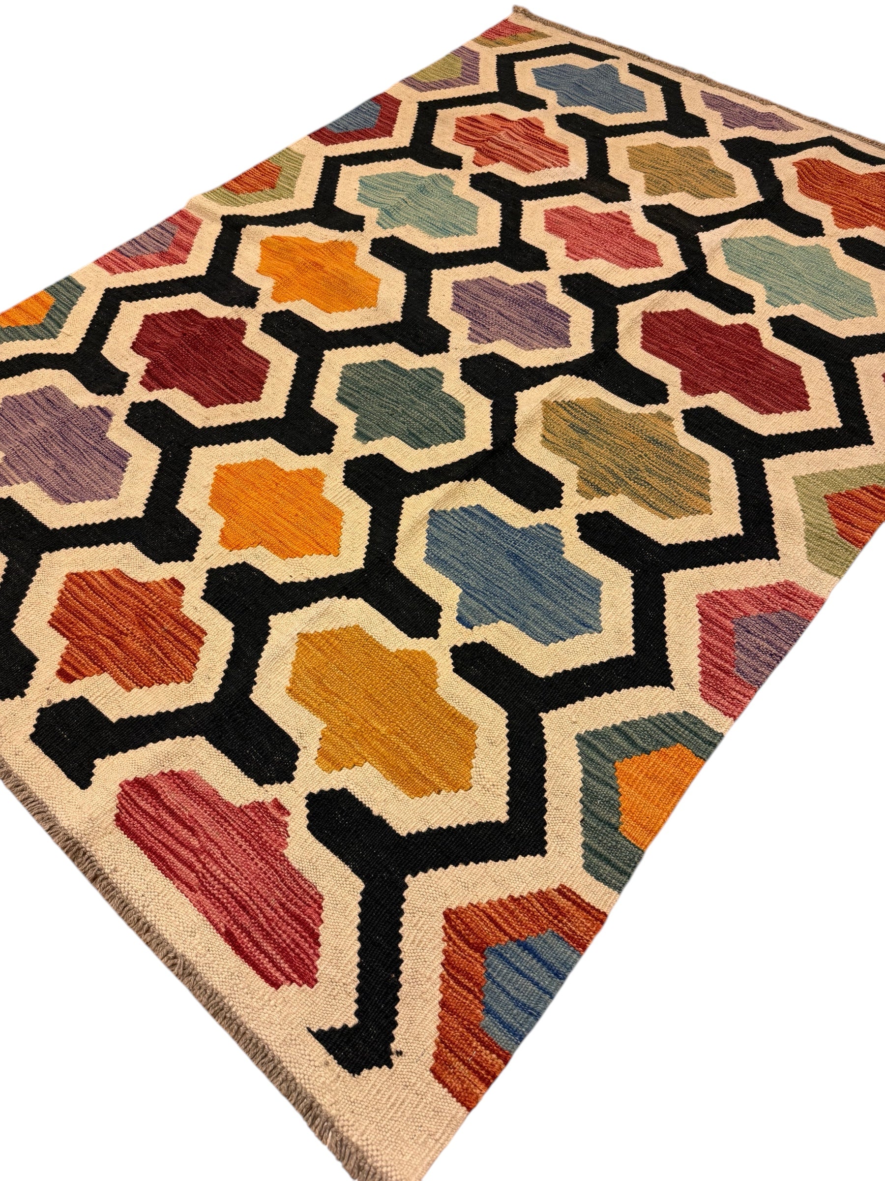 AFGHAANSE KELIM 122 X 174 CM