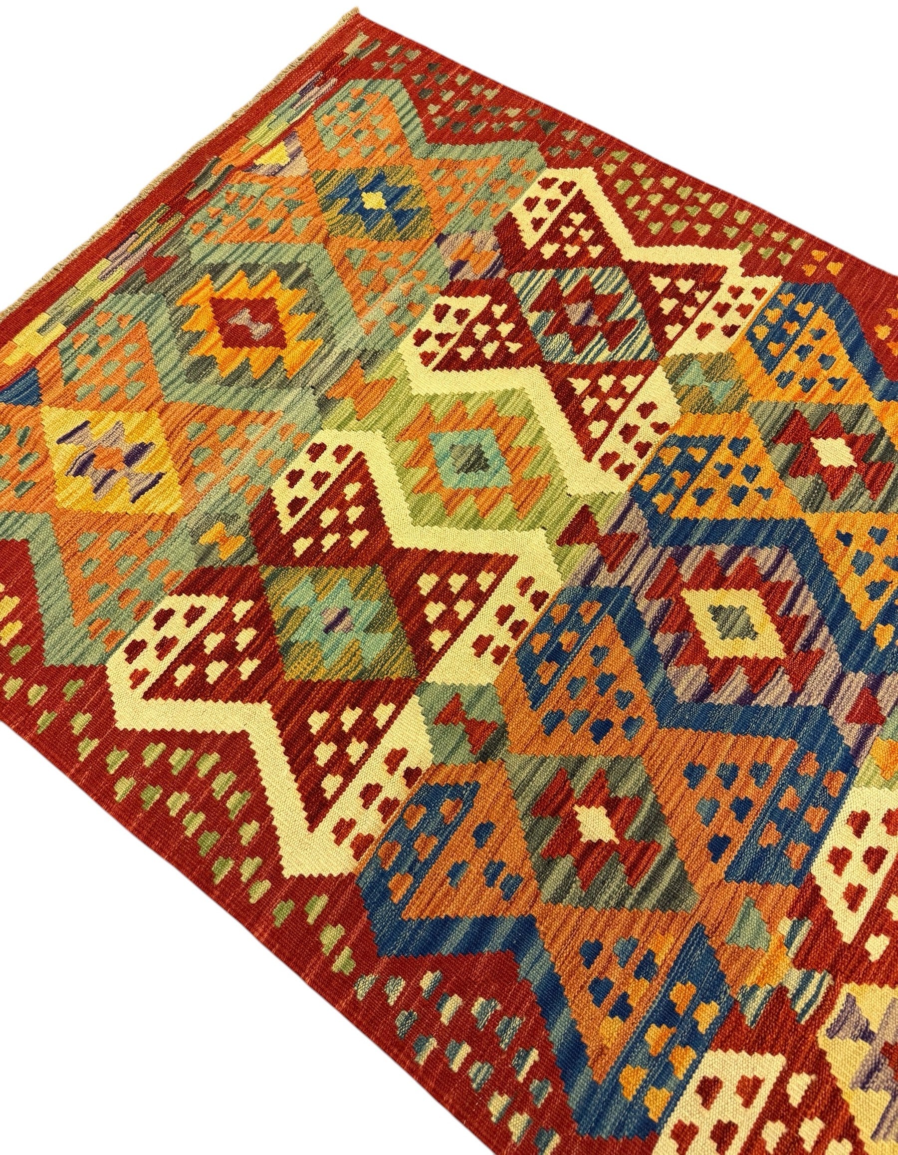 AFGHAANSE KELIM 118 X 170 CM