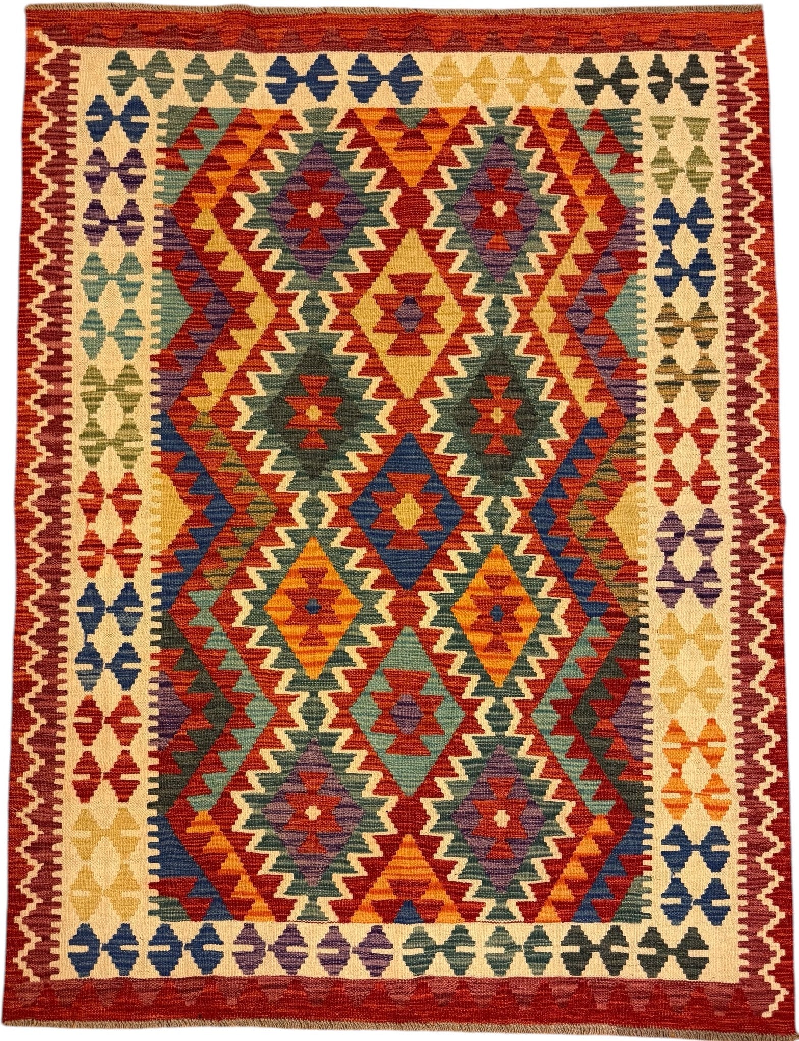 AFGHAANSE KELIM 146 X 195 CM