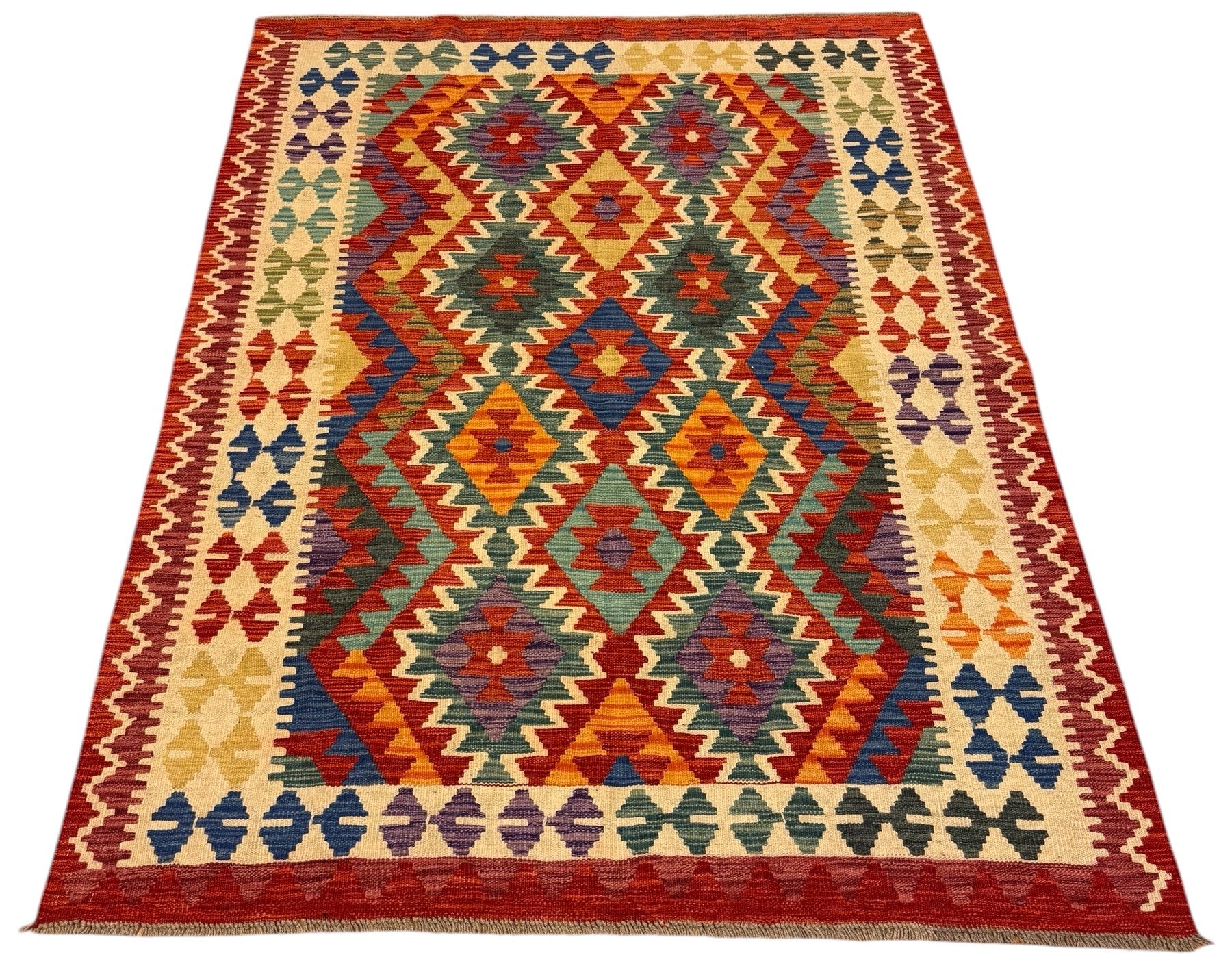 AFGHAANSE KELIM 146 X 195 CM